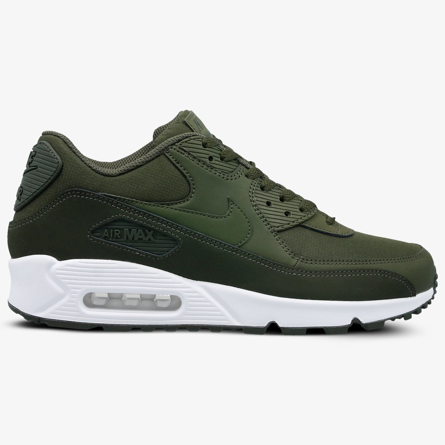 Buty sneakersy męskie NIKE AIR MAX 90 ESSENTIAL 537384310 ZIELONY