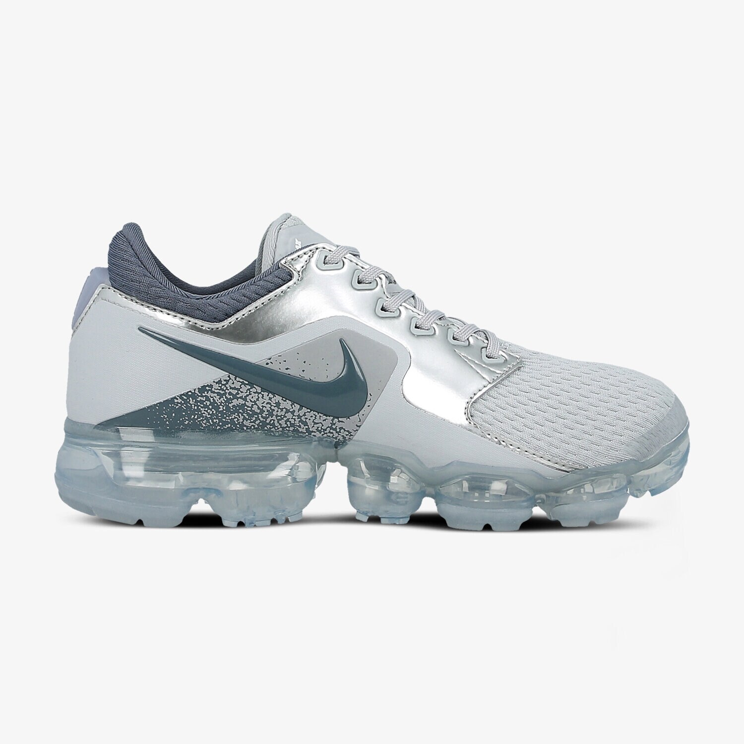 Buty sneakersy dla dzieci NIKE AIR VAPORMAX BG GEL 917963-006 SZARY