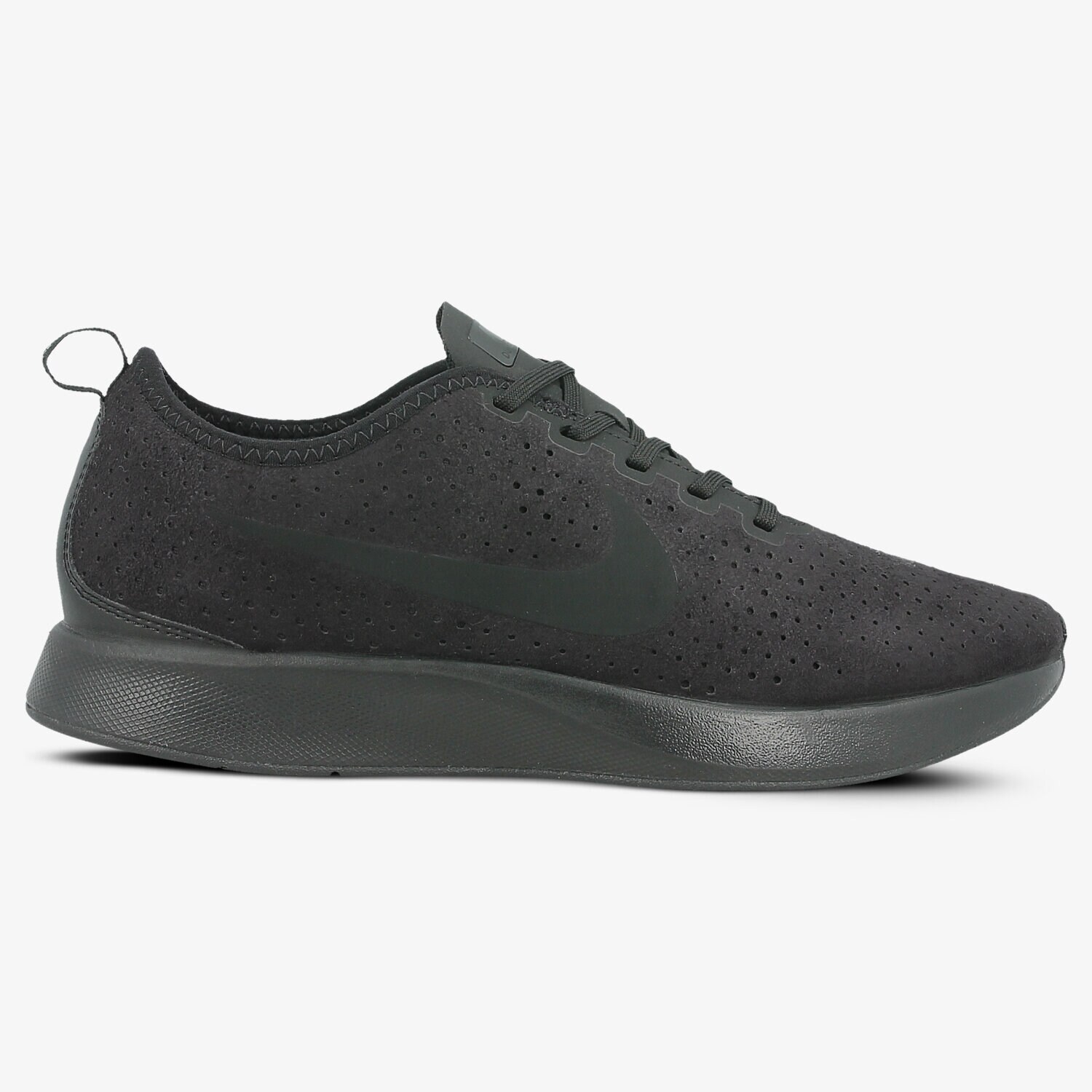 Buty sneakersy męskie NIKE DUALTONE RACER PRM 924448004 CZARNY