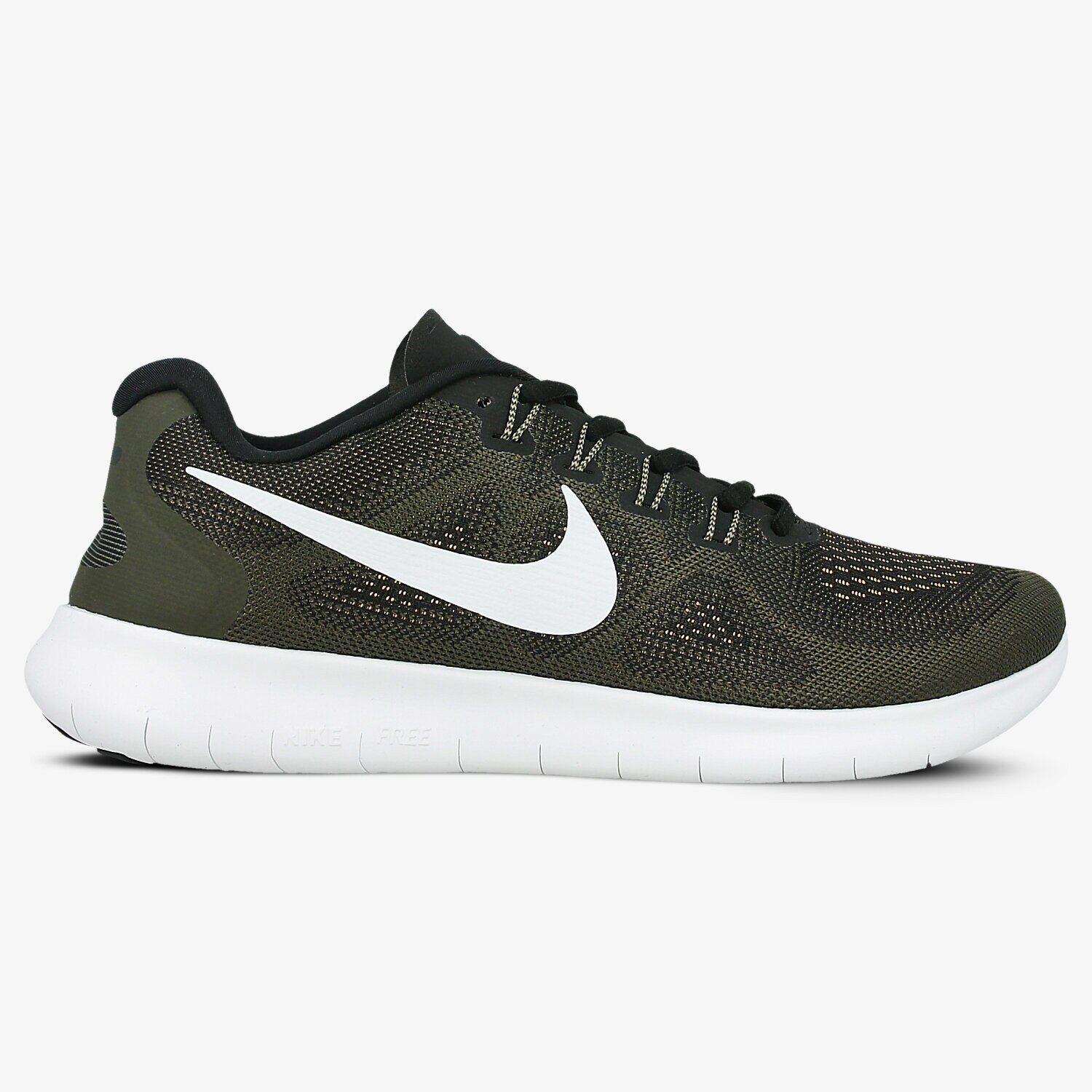 Buty sneakersy męskie NIKE FREE RN 2017 880839-008 KHAKI