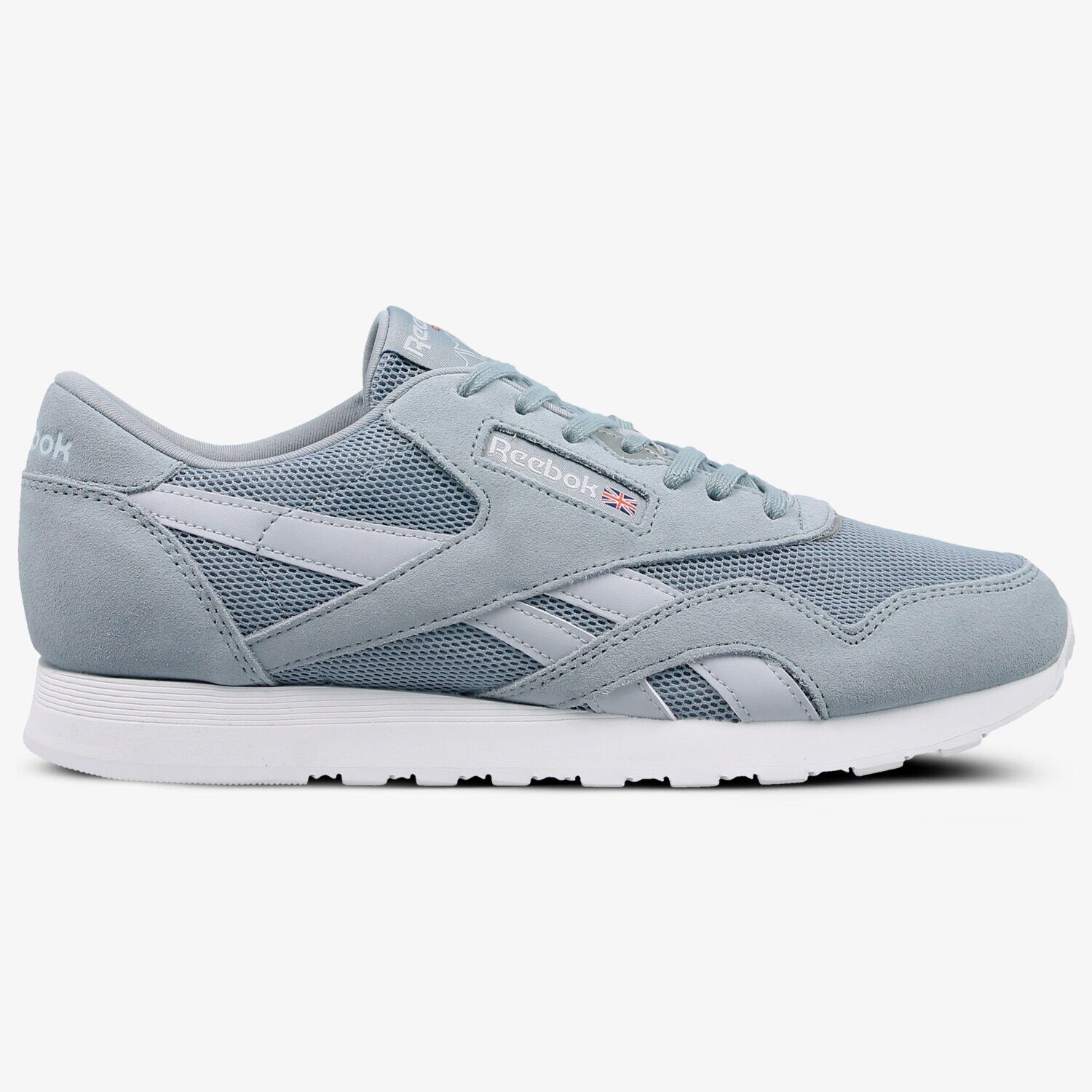 Buty sneakersy męskie REEBOK CL NYLON OM CM9991 SZARY