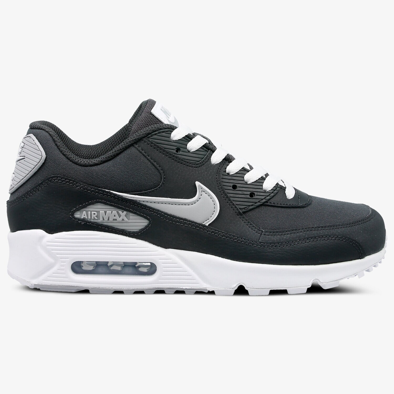 Buty sneakersy męskie NIKE AIR MAX 90 ESSENTIAL AJ1285-005 SZARY