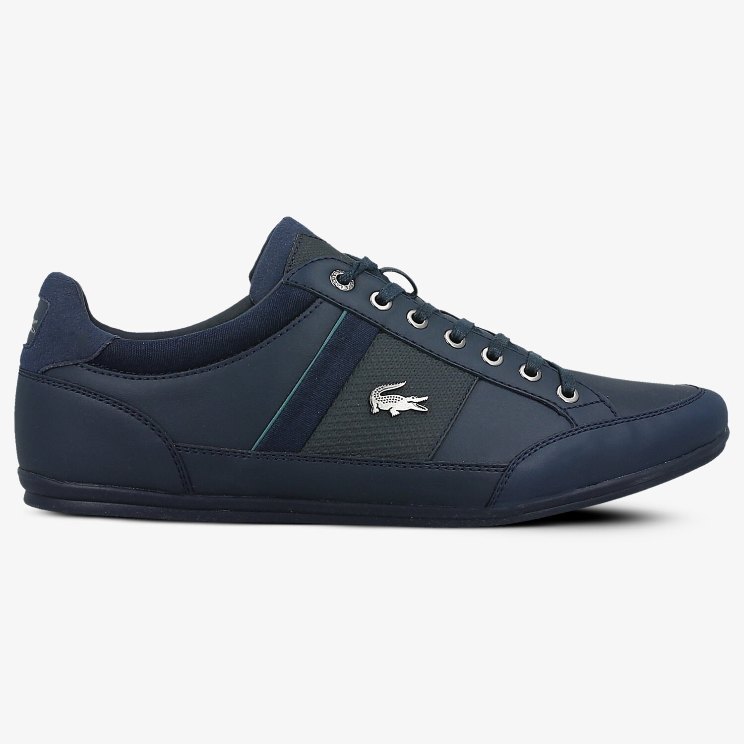 Buty sneakersy męskie LACOSTE CHAYMON 118 1 735CAM00112S3 GRANATOWY