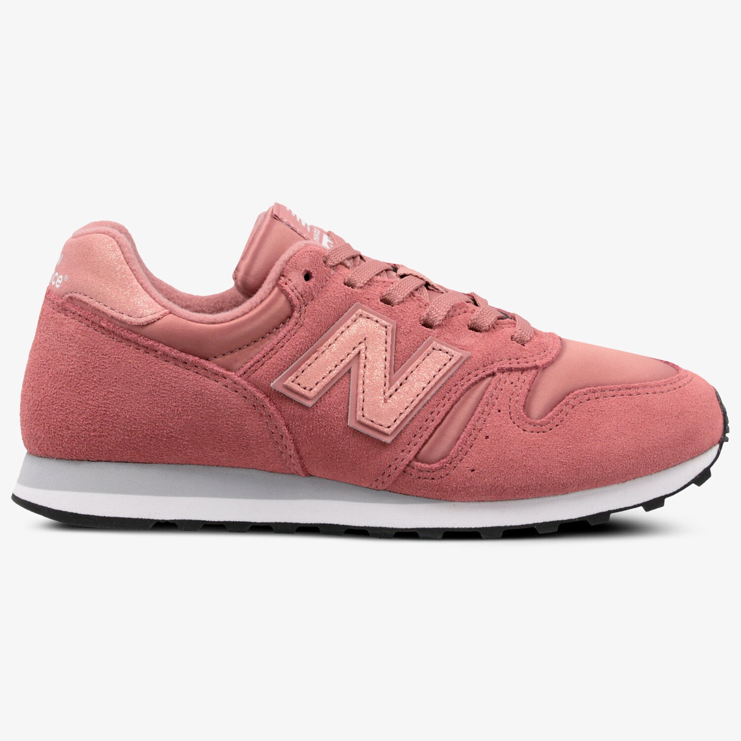 Buty sneakersy damskie NEW BALANCE WL373PSP WL373PSP BORDOWY