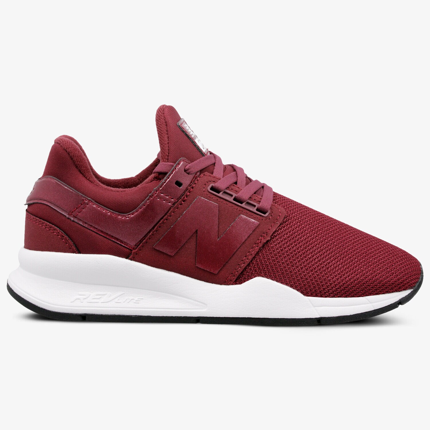 Buty sneakersy damskie NEW BALANCE WS247UA WS247UA BORDOWY