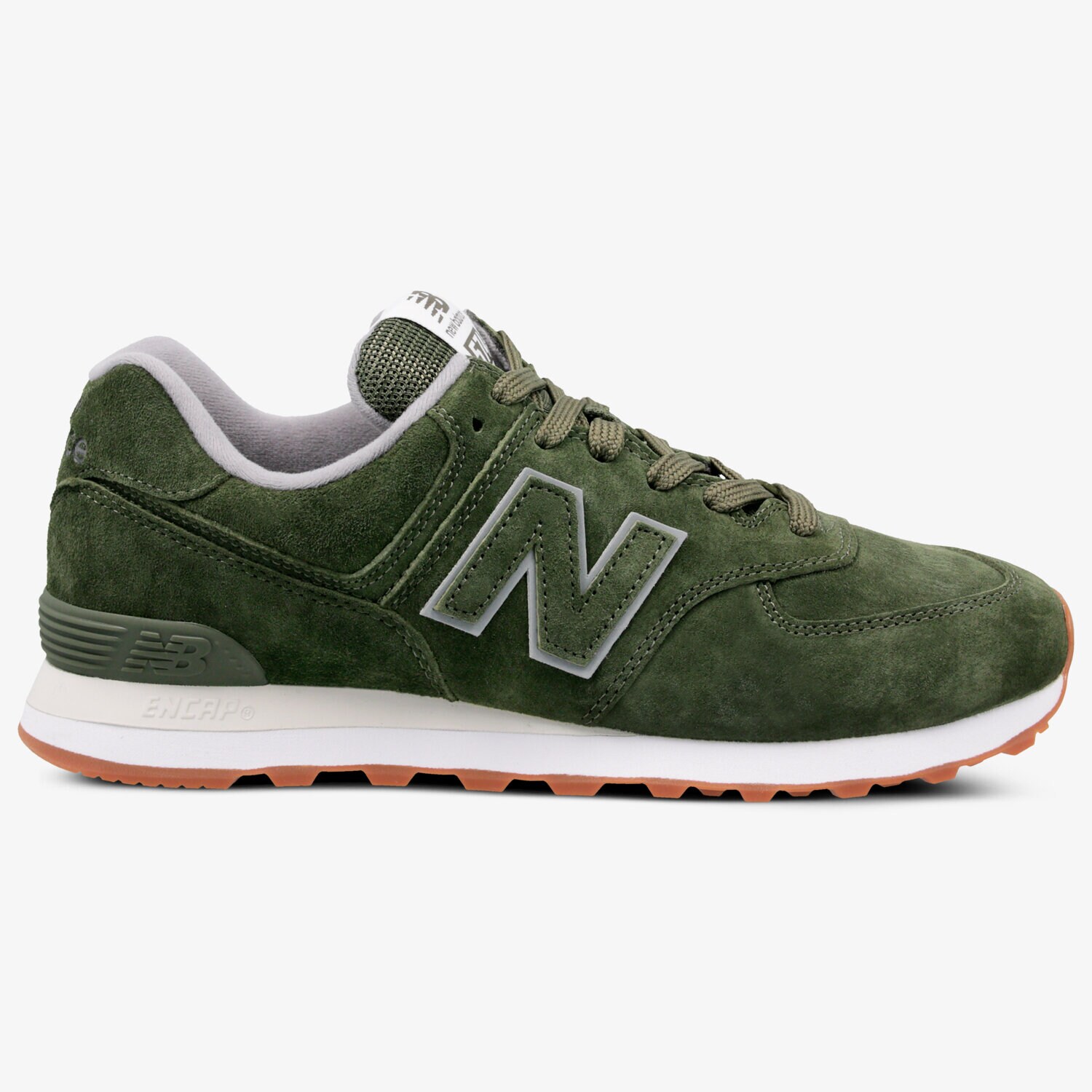 Buty sneakersy męskie NEW BALANCE ML574EPB ML574EPB ZIELONY