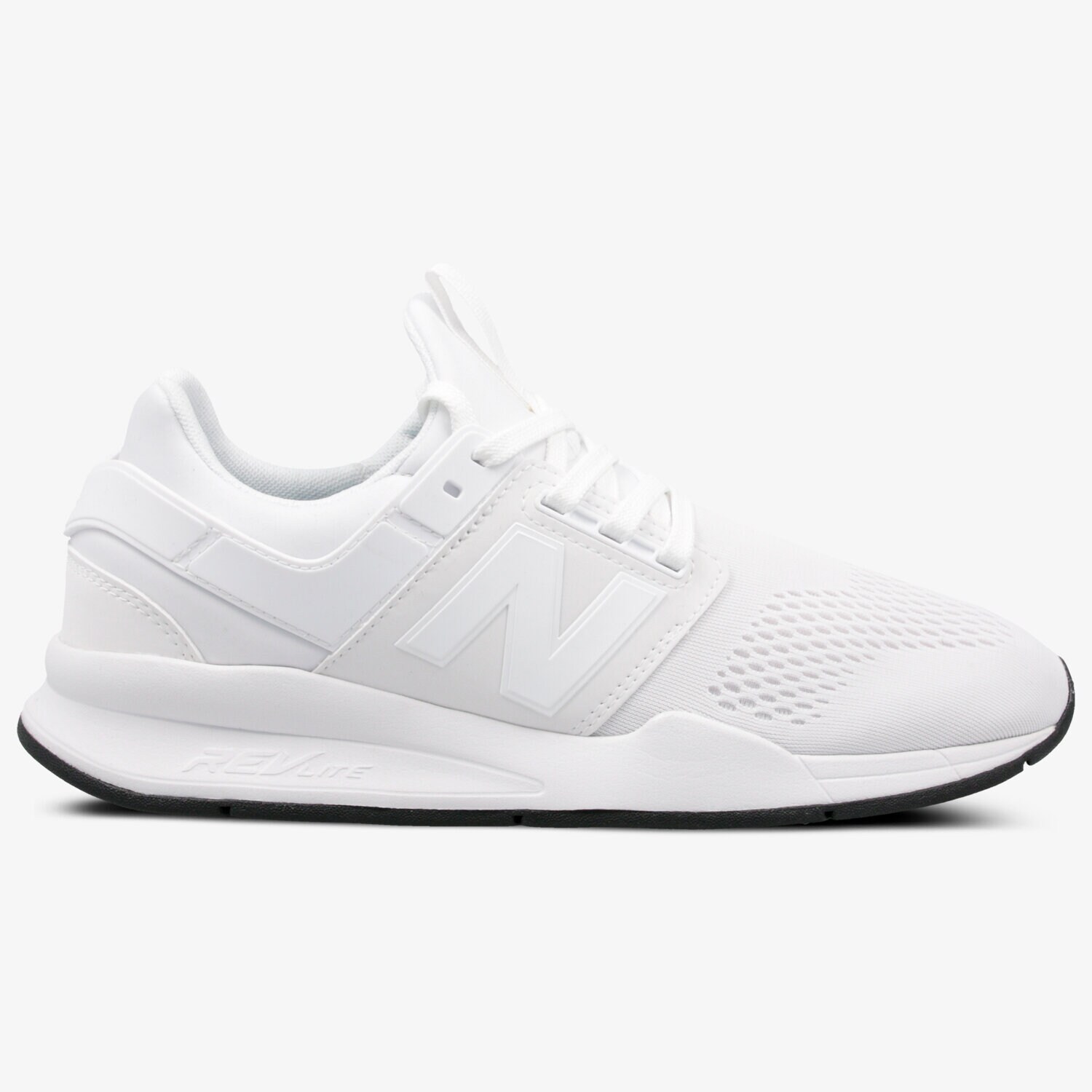 Buty sneakersy męskie NEW BALANCE MS247EW MS247EW BIAŁY