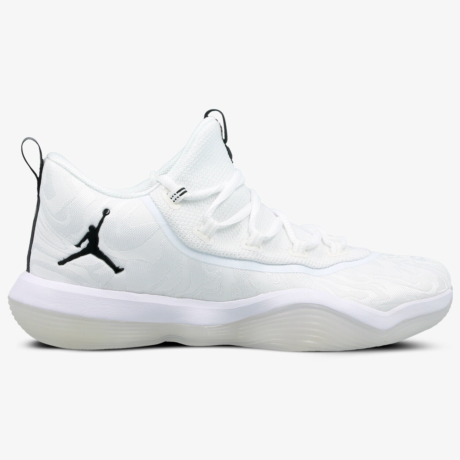 Buty sneakersy męskie JORDAN SUPER.FLY 2017 LOW AA2547110 BIAŁY