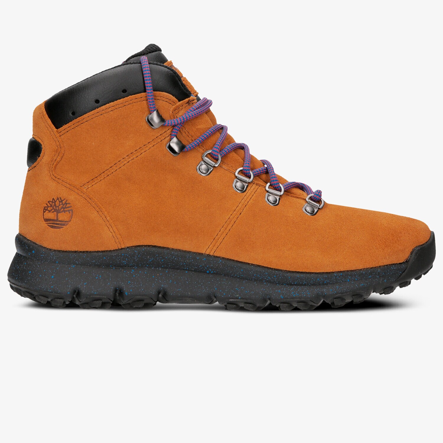 Buty zimowe sportowe męskie TIMBERLAND WORLD HIKER MID cA1QJC BRĄZOWY