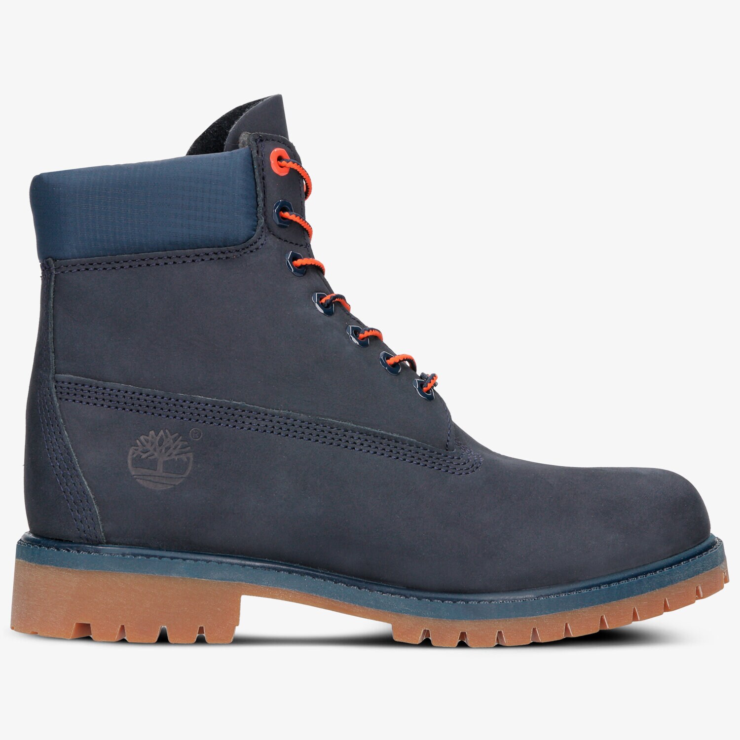Buty zimowe sportowe męskie TIMBERLAND PREMIUM 6 INCH BOOT cA1U7X GRANATOWY