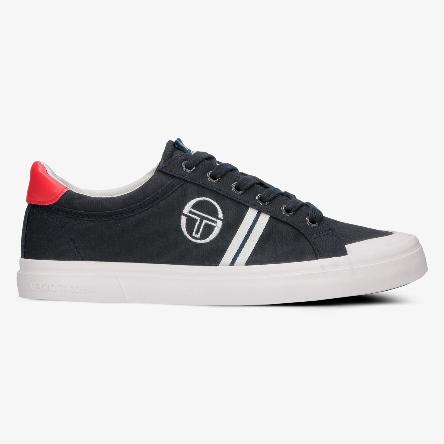 Buty sneakersy męskie SERGIO TACCHINI ST.TROPEZ CVS STM81017302 GRANATOWY