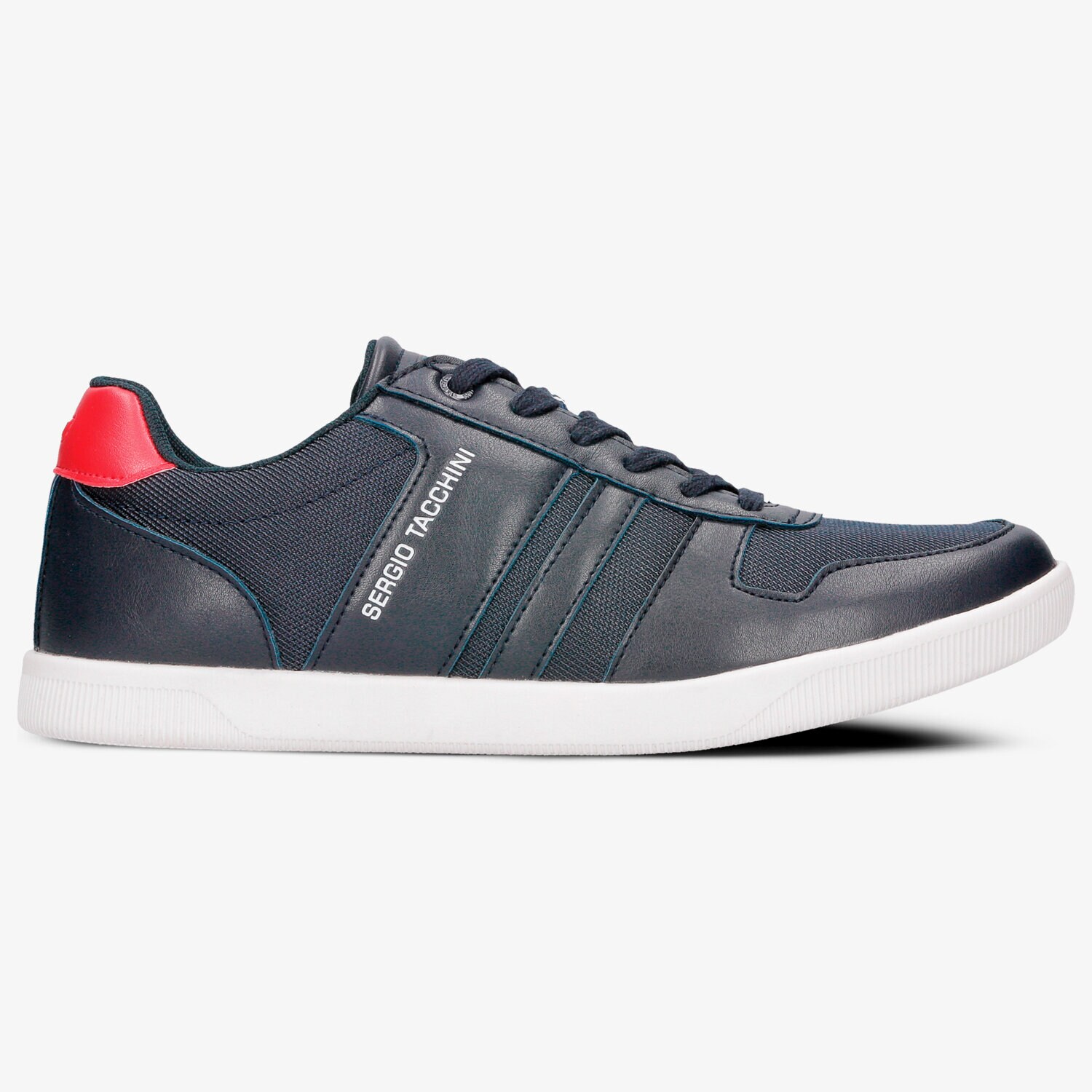 Buty sneakersy męskie SERGIO TACCHINI COLUMBIA CDX STM81711201 GRANATOWY