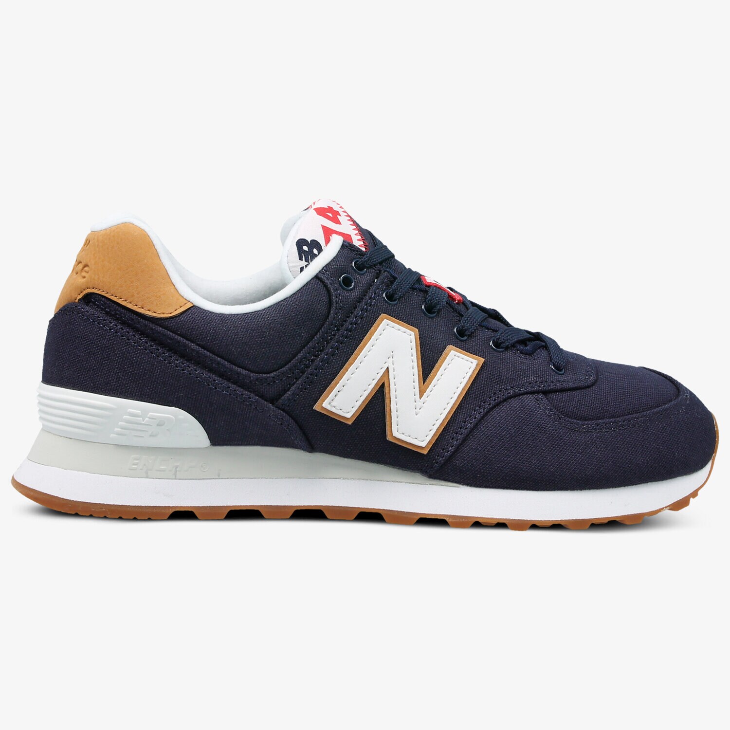 Buty sneakersy męskie NEW BALANCE ML574YLC ML574YLC GRANATOWY