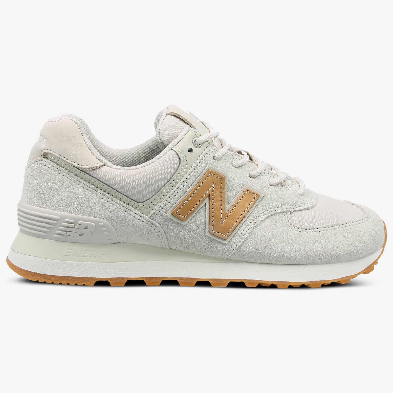 Buty sneakersy damskie NEW BALANCE WL574CLS WL574CLS BEŻOWY