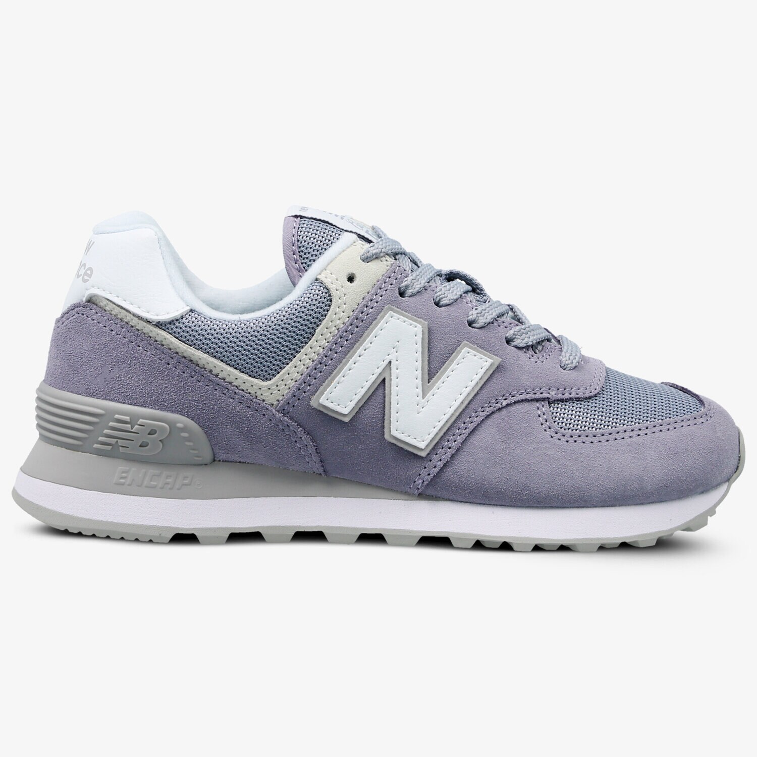 Buty sneakersy damskie NEW BALANCE WL574ESV WL574ESV FIOLETOWY