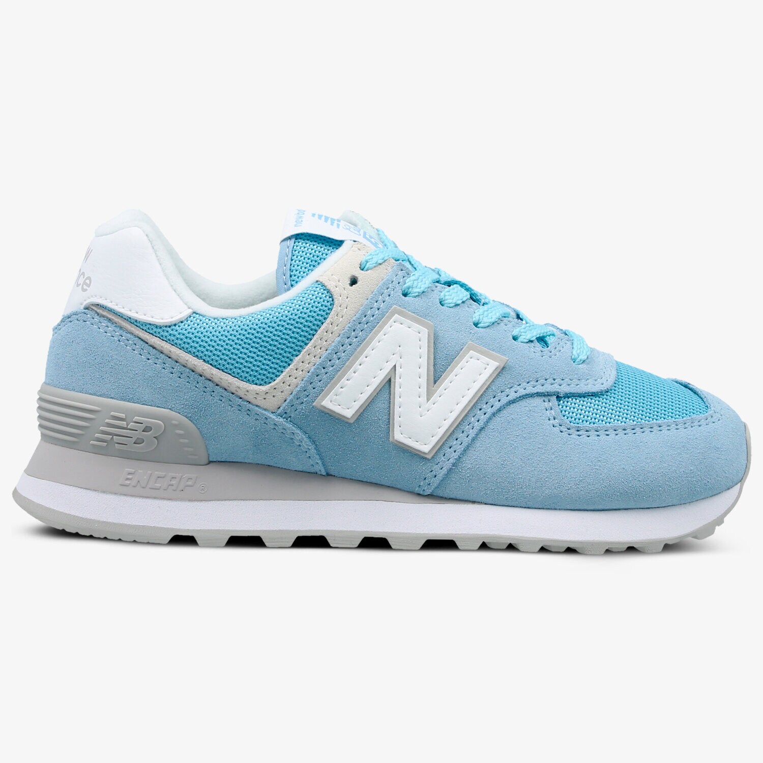 Buty sneakersy damskie NEW BALANCE WL574ESB WL574ESB NIEBIESKI