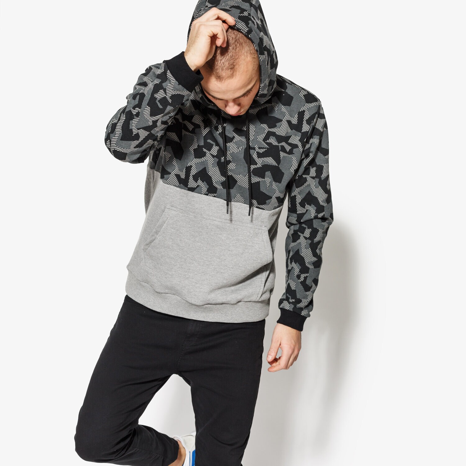 Bluza męska CONFRONT BLUZA MORE CF18BLM33001 SZARY