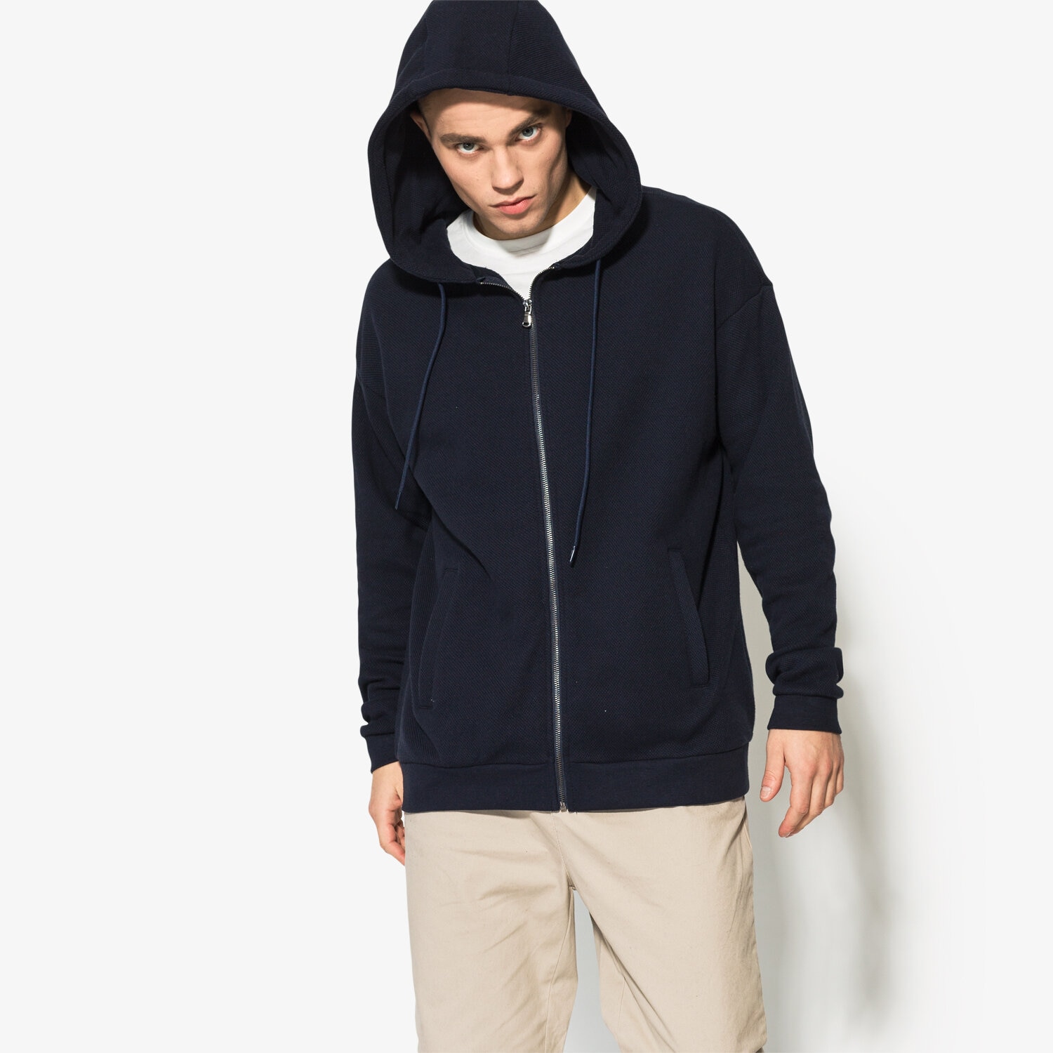 Bluza męska CONFRONT BLUZA BAY CF18BLM35001 GRANATOWY