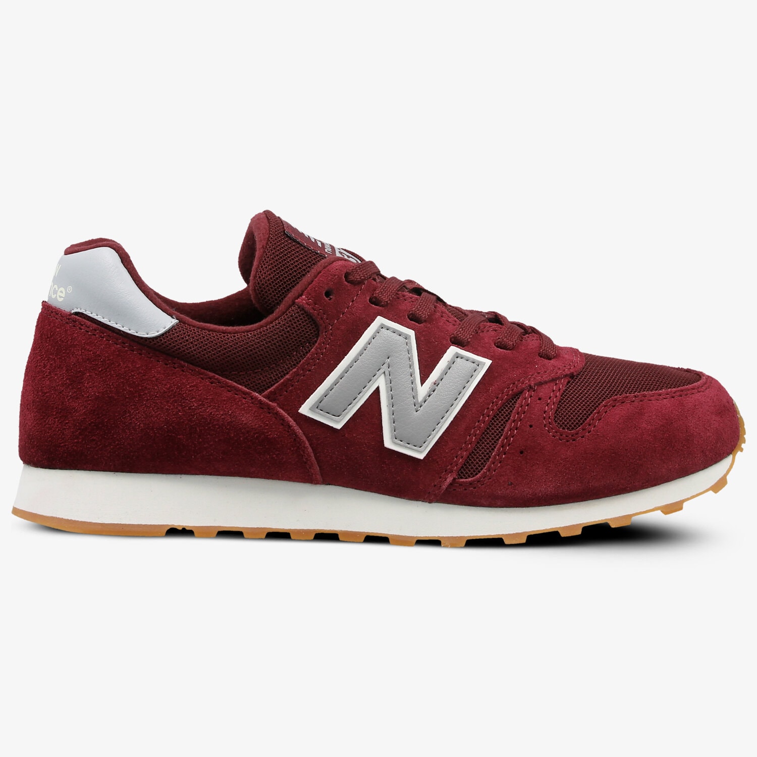 Buty sneakersy męskie NEW BALANCE ML373OBM ML373OBM BORDOWY