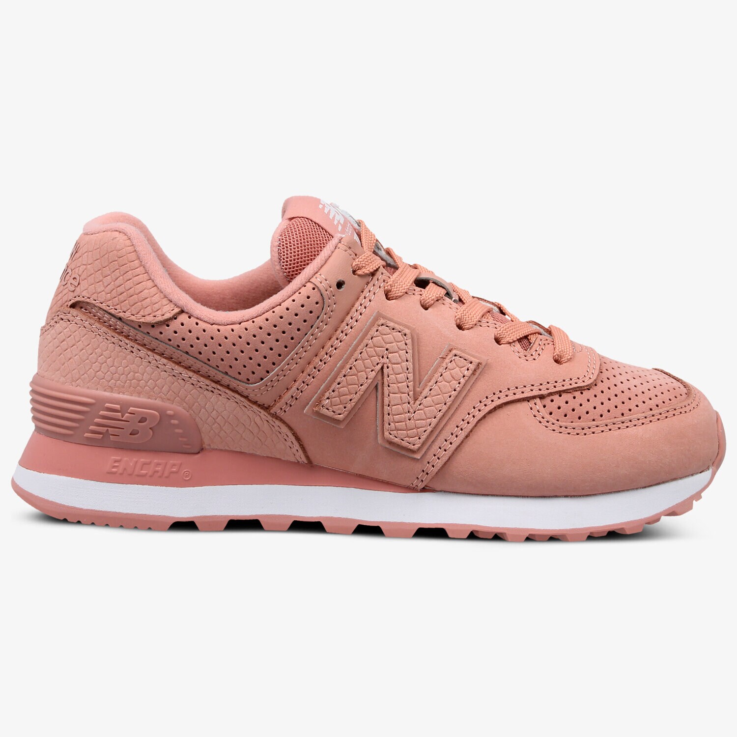 Buty sneakersy damskie NEW BALANCE WL574URT WL574URT RÓŻOWY