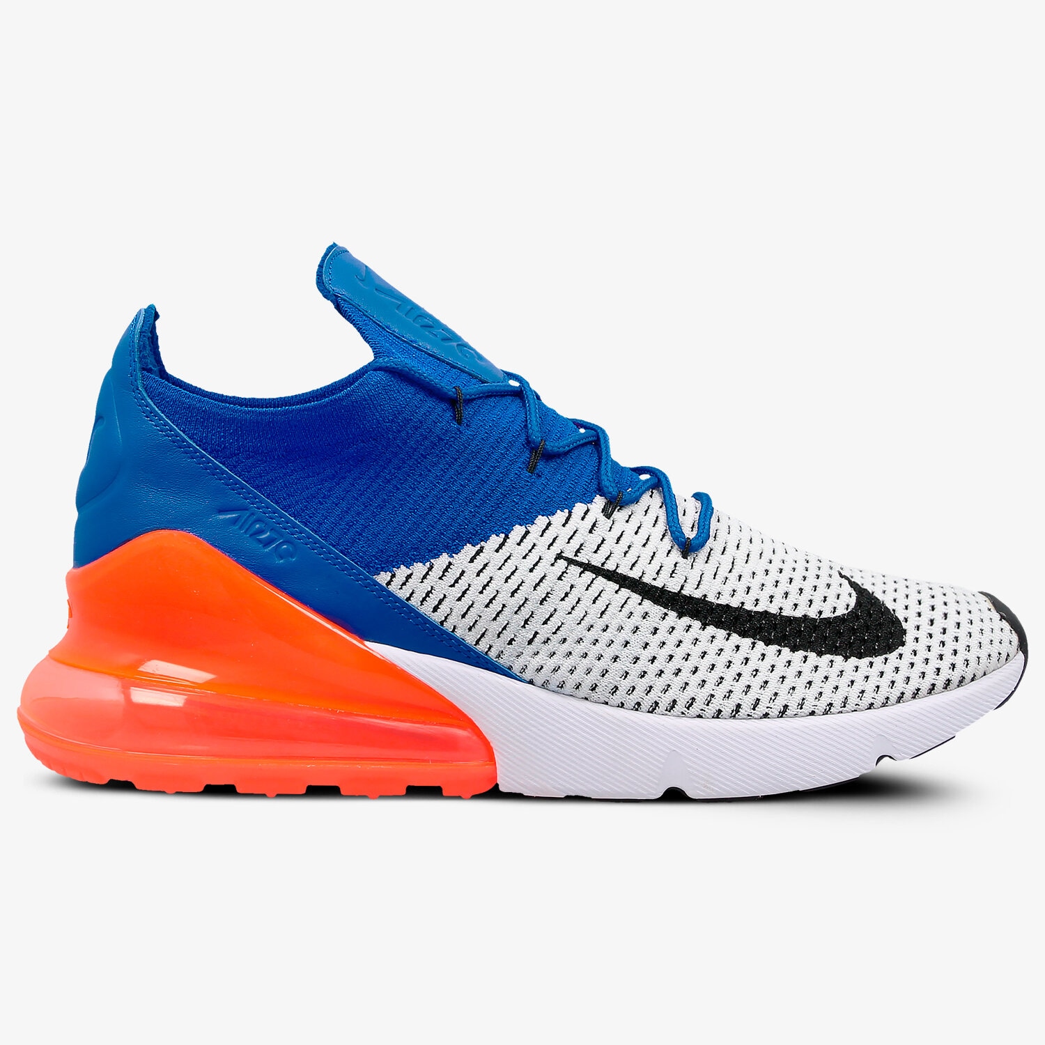 Buty sneakersy męskie NIKE AIR MAX 270 FLYKNIT AO1023-101 NIEBIESKI