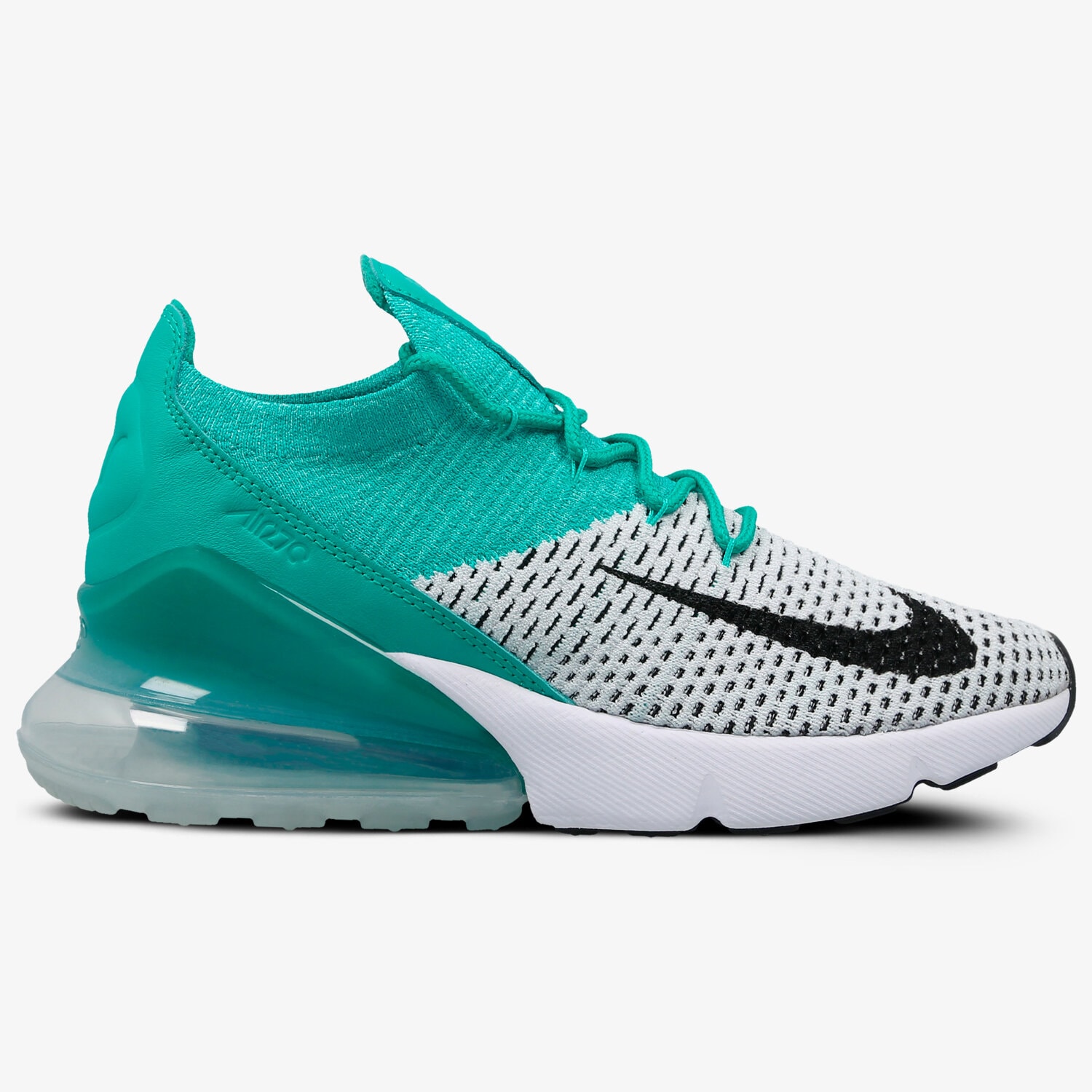 Buty sneakersy damskie NIKE W AIR MAX 270 FLYKNIT AH6803-300 ZIELONY