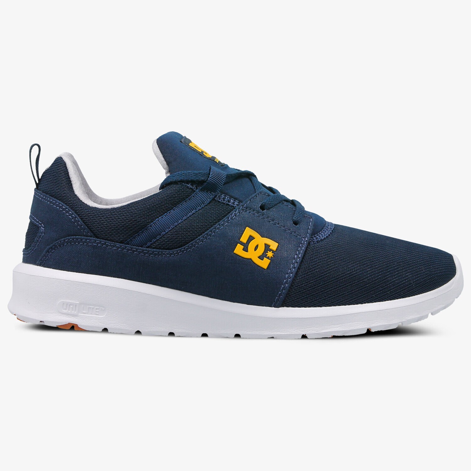 Buty sneakersy męskie DC HEATHROW ADYS700071NGL GRANATOWY