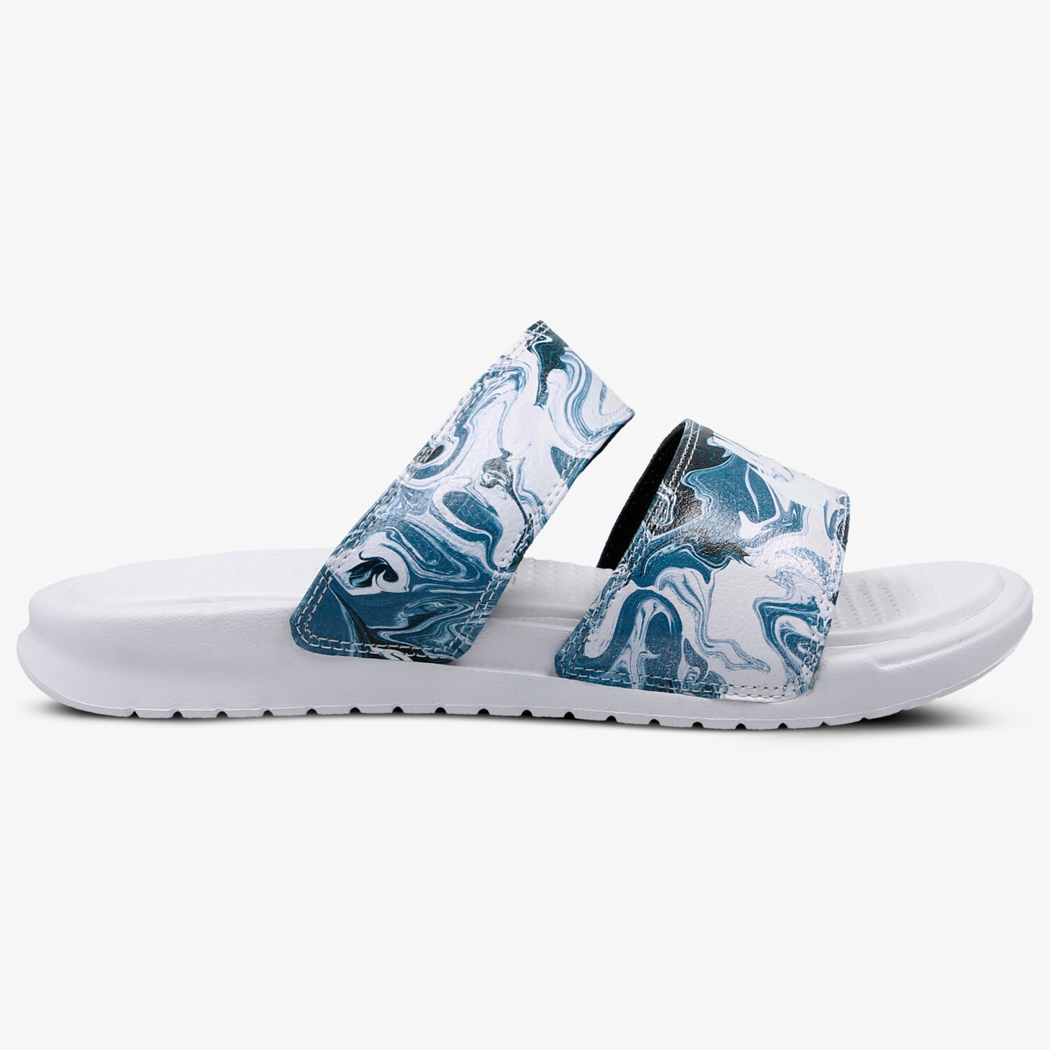Klapki damskie NIKE WMNS BENASSI DUO ULTRA SLIDE 819717-002 BIAŁY