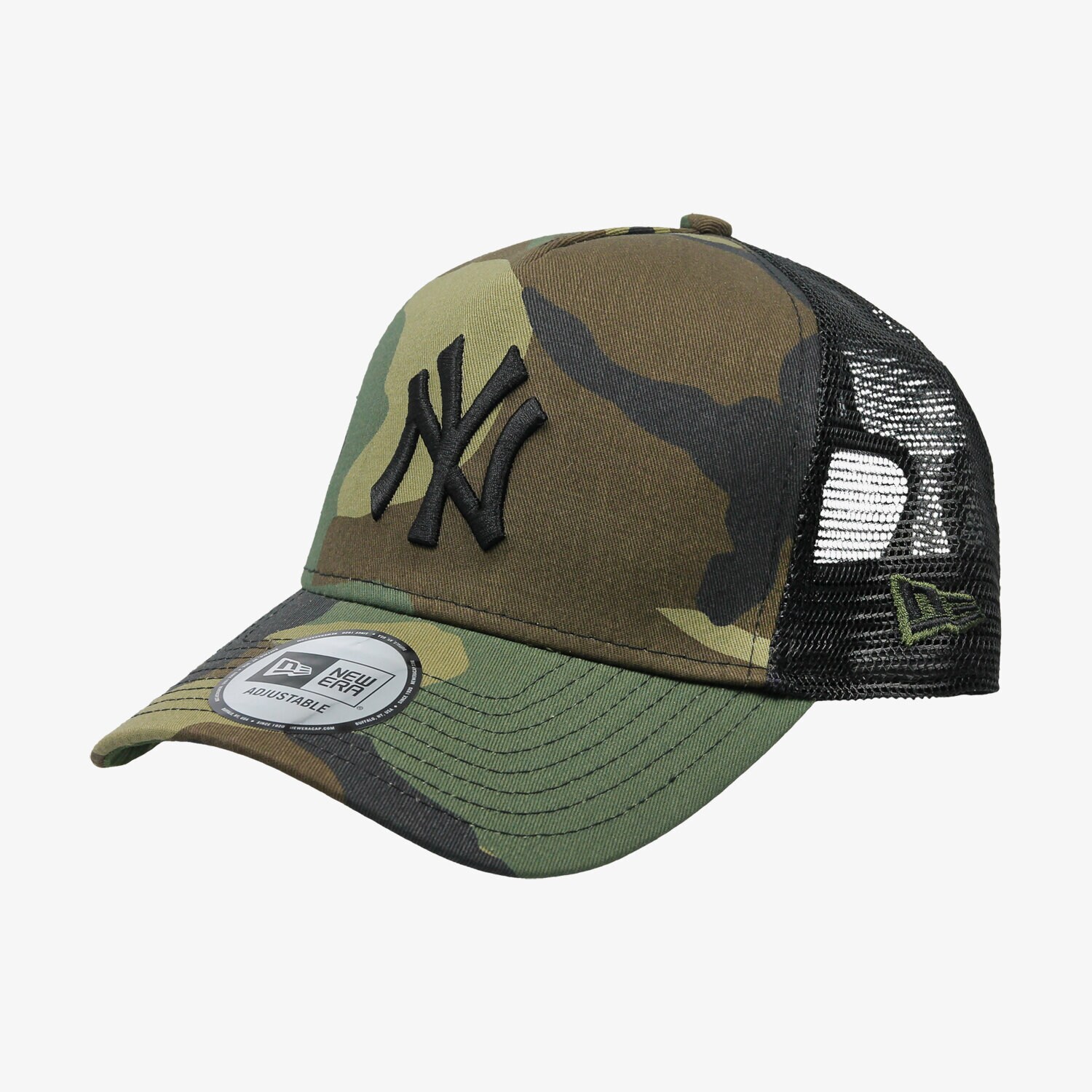 Czapka z daszkiem męska NEW ERA CZAPKA CAMO TEAM TRUCKER NEW YORK YANKEES WOODLAND C 80536758 MULTICOLOR