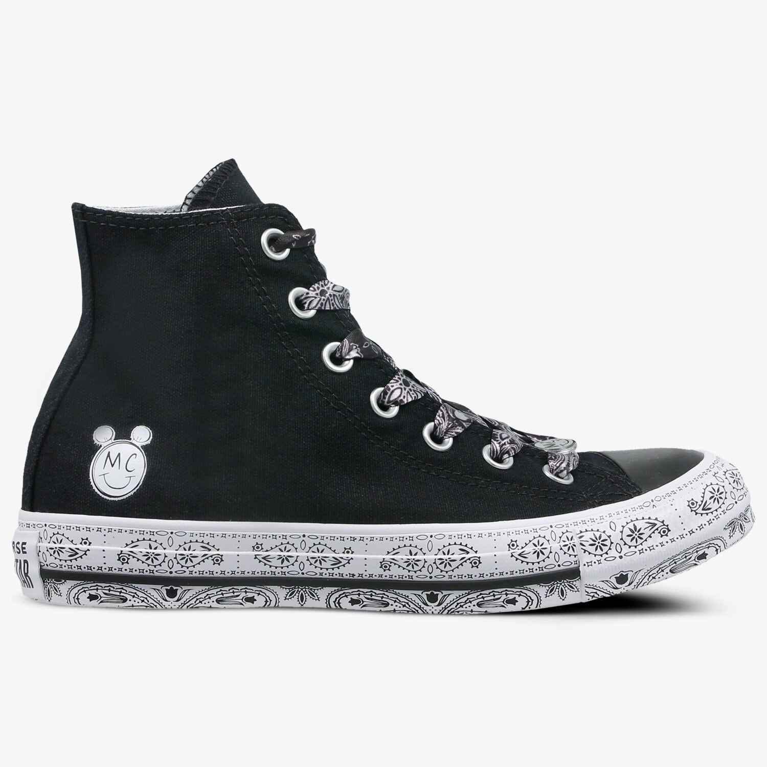 Damskie trampki, tenisówki CONVERSE CHUCK TAYLOR ALL STAR HI C162234 CZARNY
