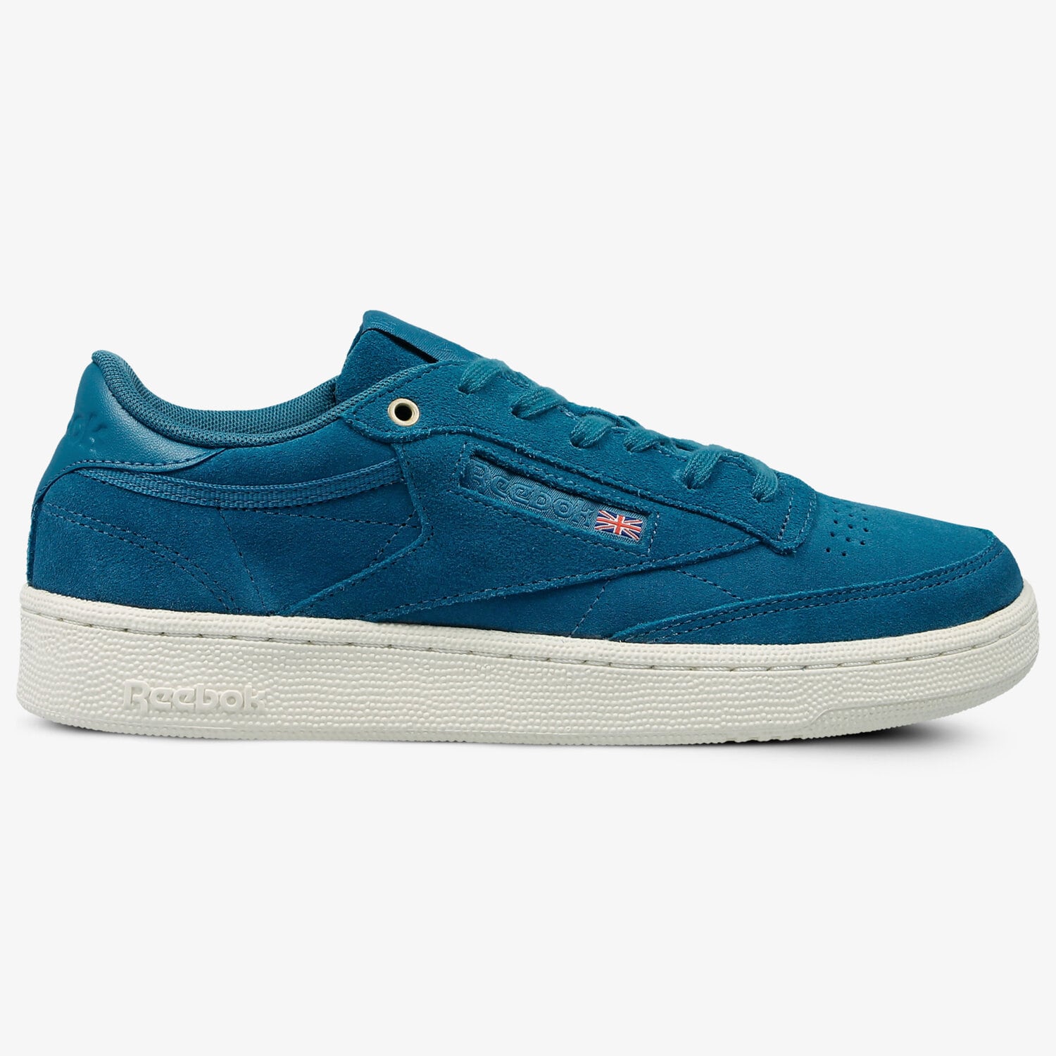 Buty sneakersy damskie REEBOK CLUB C 85 MONTANA CANS CM9295W NIEBIESKI