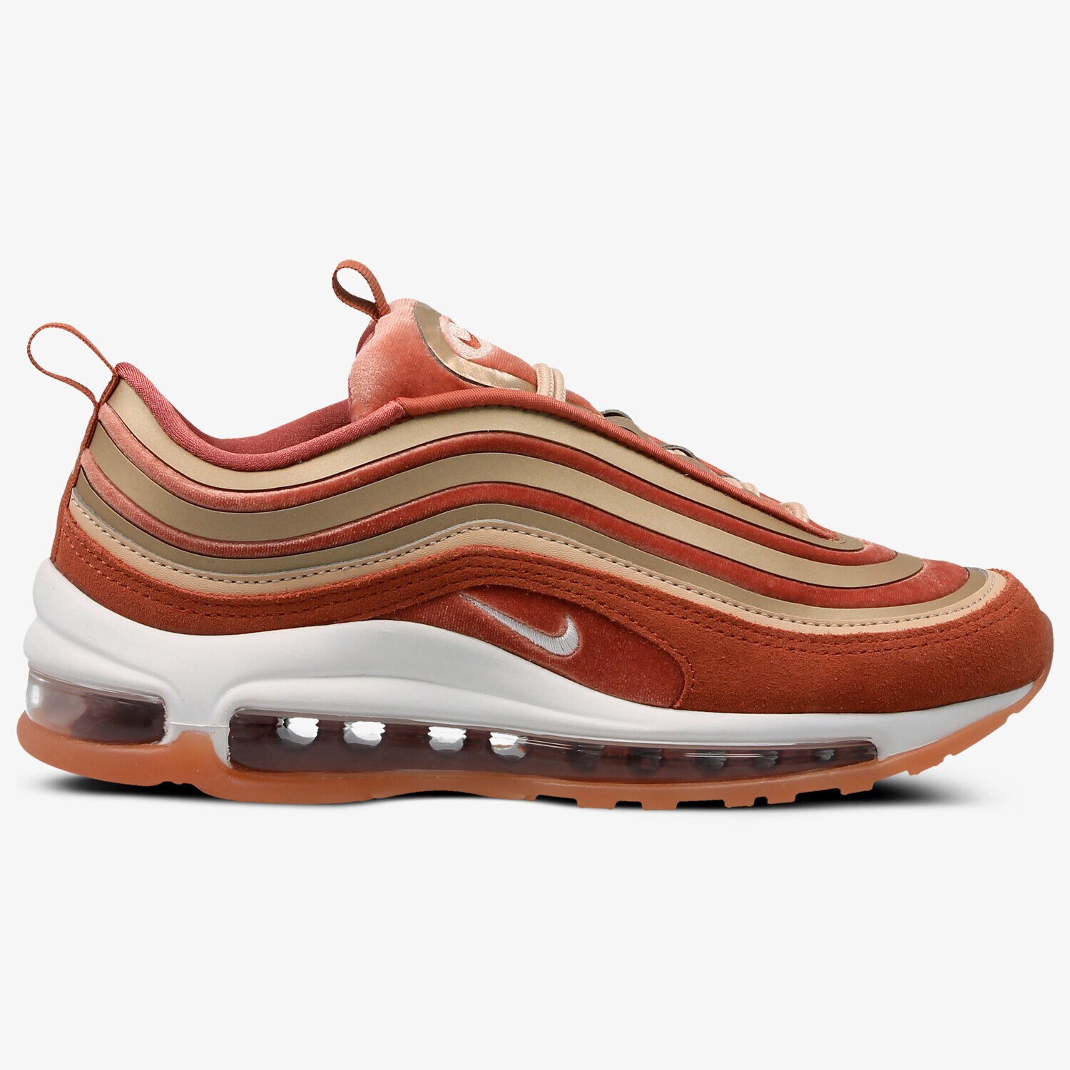 Buty sneakersy damskie NIKE AIR MAX 97 UL '17 AH6805200 BRĄZOWY