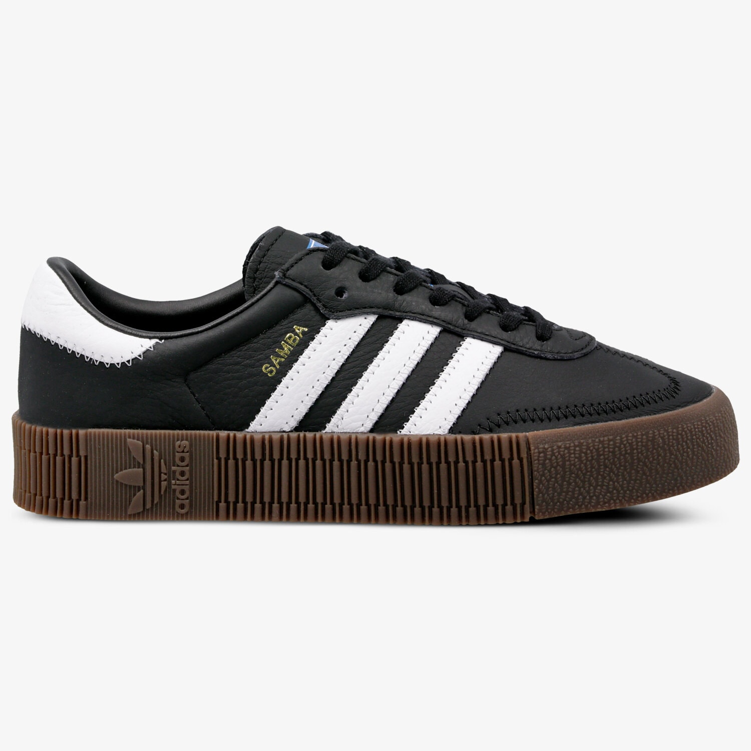 Buty sneakersy damskie ADIDAS SAMBAROSE W B28156 CZARNY
