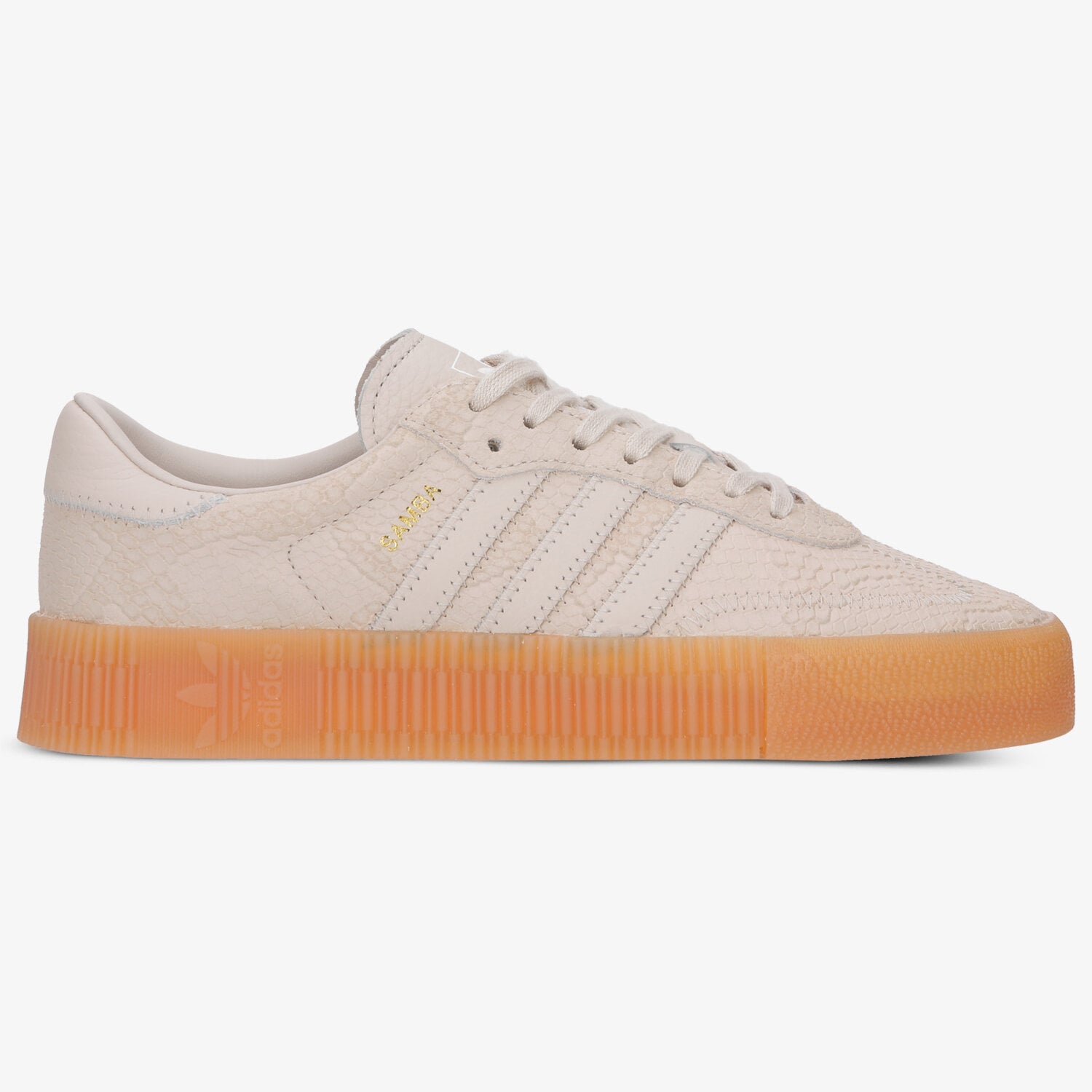 Buty sneakersy damskie ADIDAS SAMBAROSE W B28163 BEŻOWY