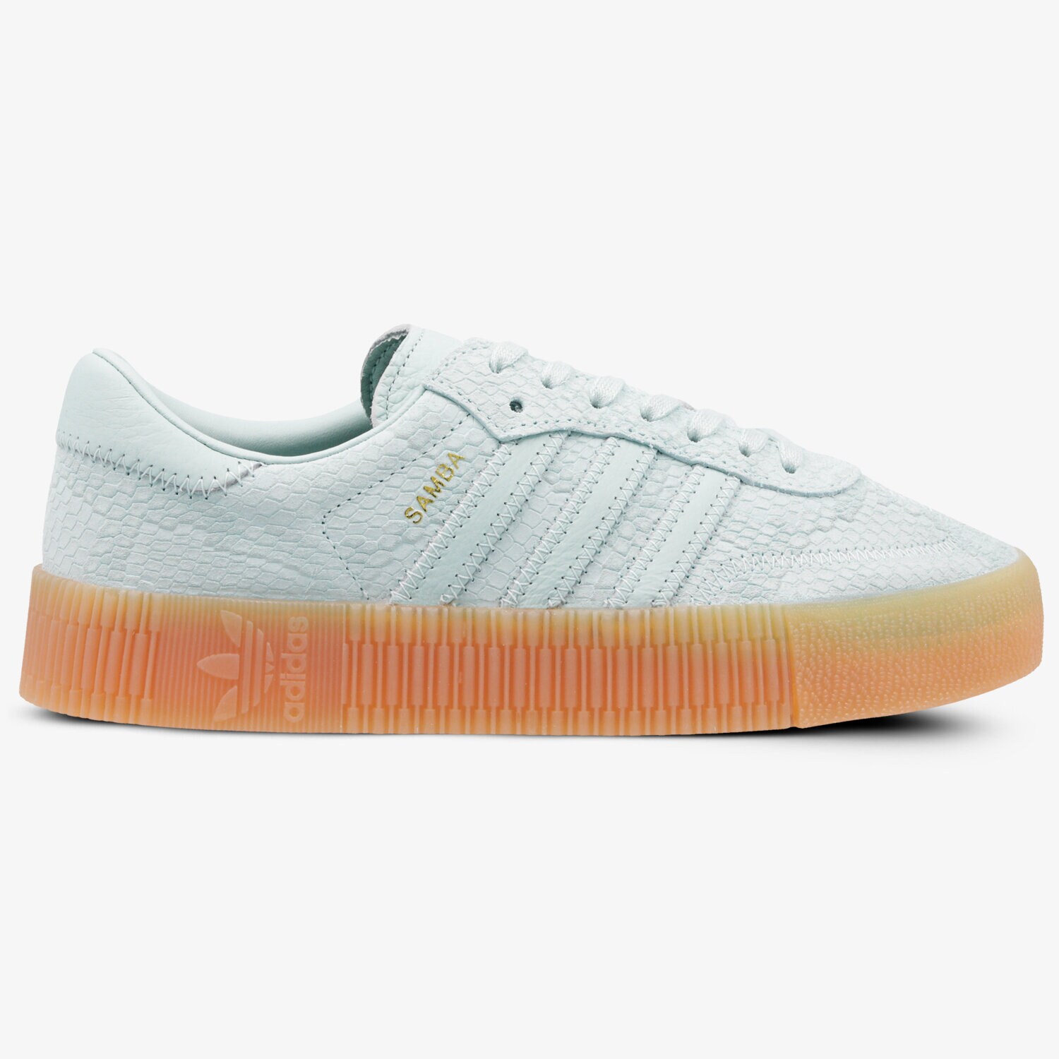 Buty sneakersy damskie ADIDAS SAMBAROSE W B28166 ZIELONY