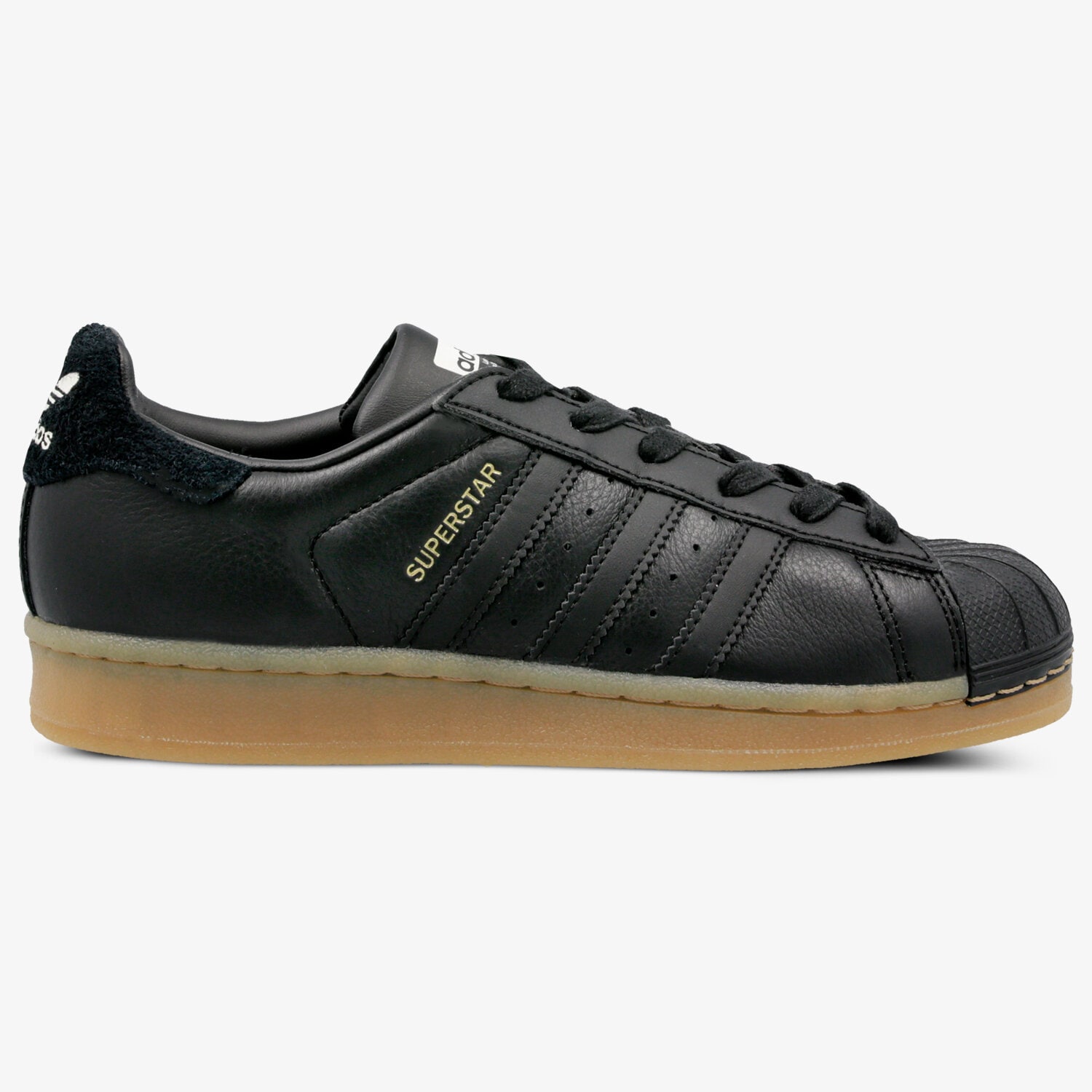 Buty sneakersy damskie ADIDAS SUPERSTAR W B37148 CZARNY