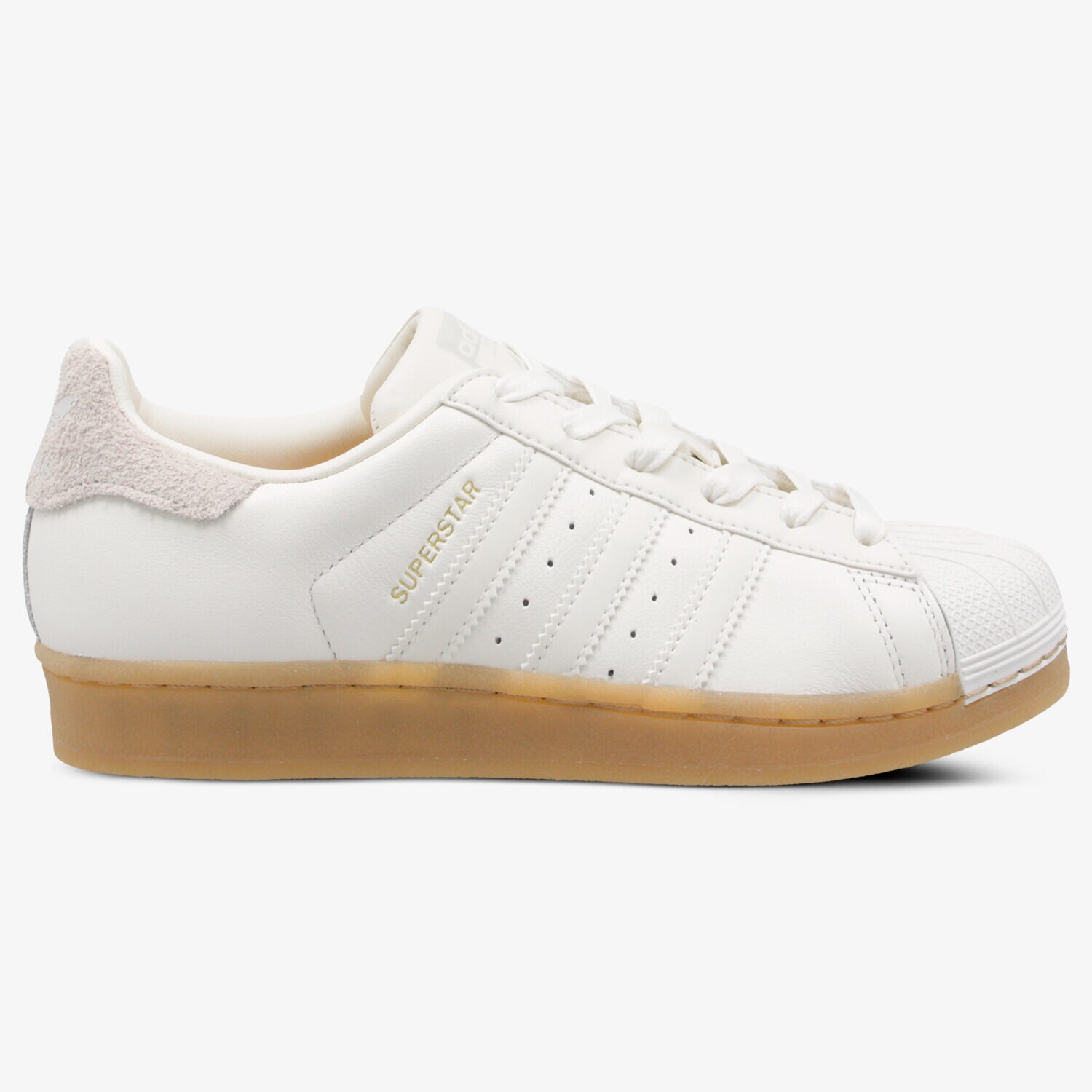 Buty sneakersy damskie ADIDAS SUPERSTAR W B37147 BIAŁY