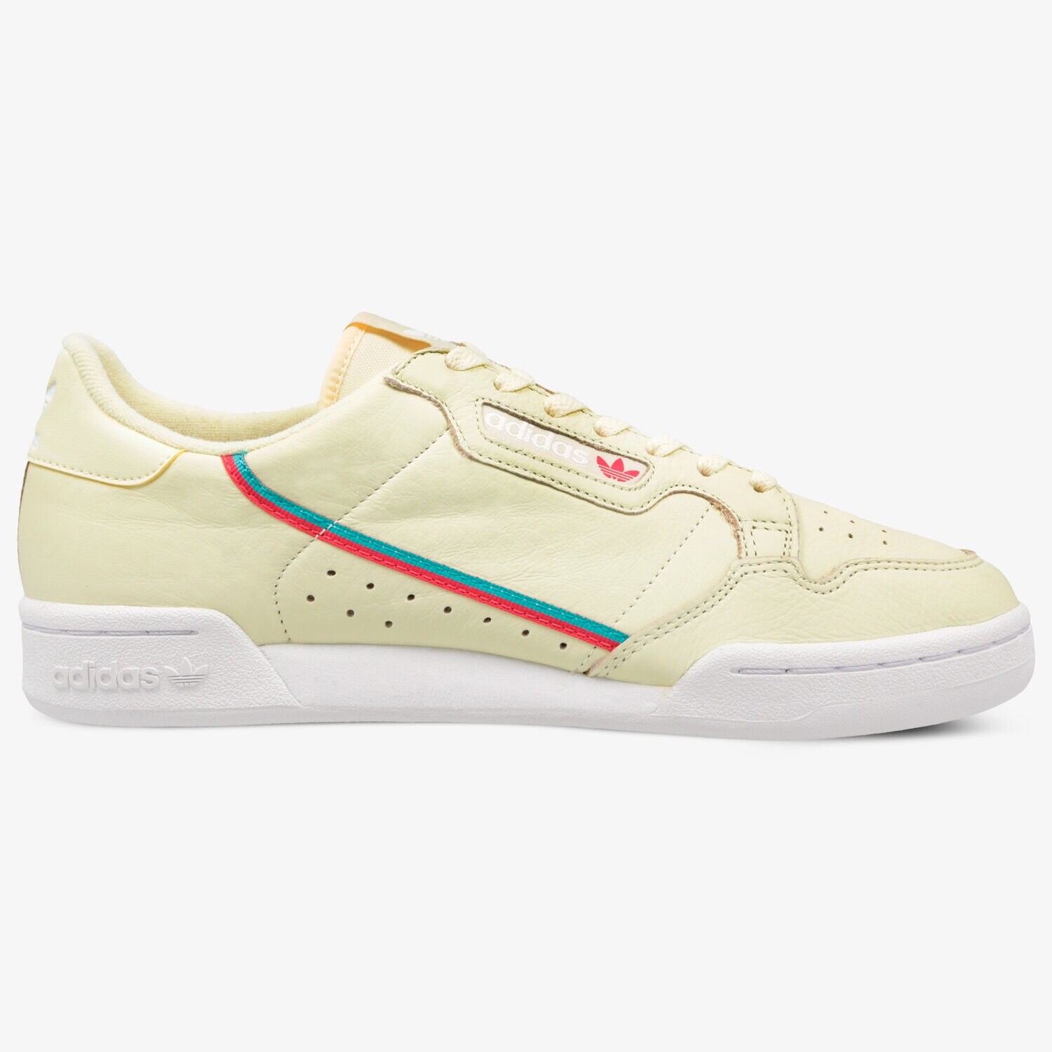 Buty sneakersy męskie ADIDAS CONTINENTAL 80 AQ1054 BEŻOWY