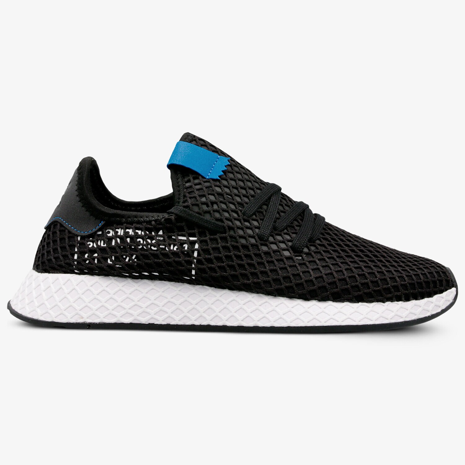 Buty sneakersy męskie ADIDAS DEERUPT b42063 CZARNY