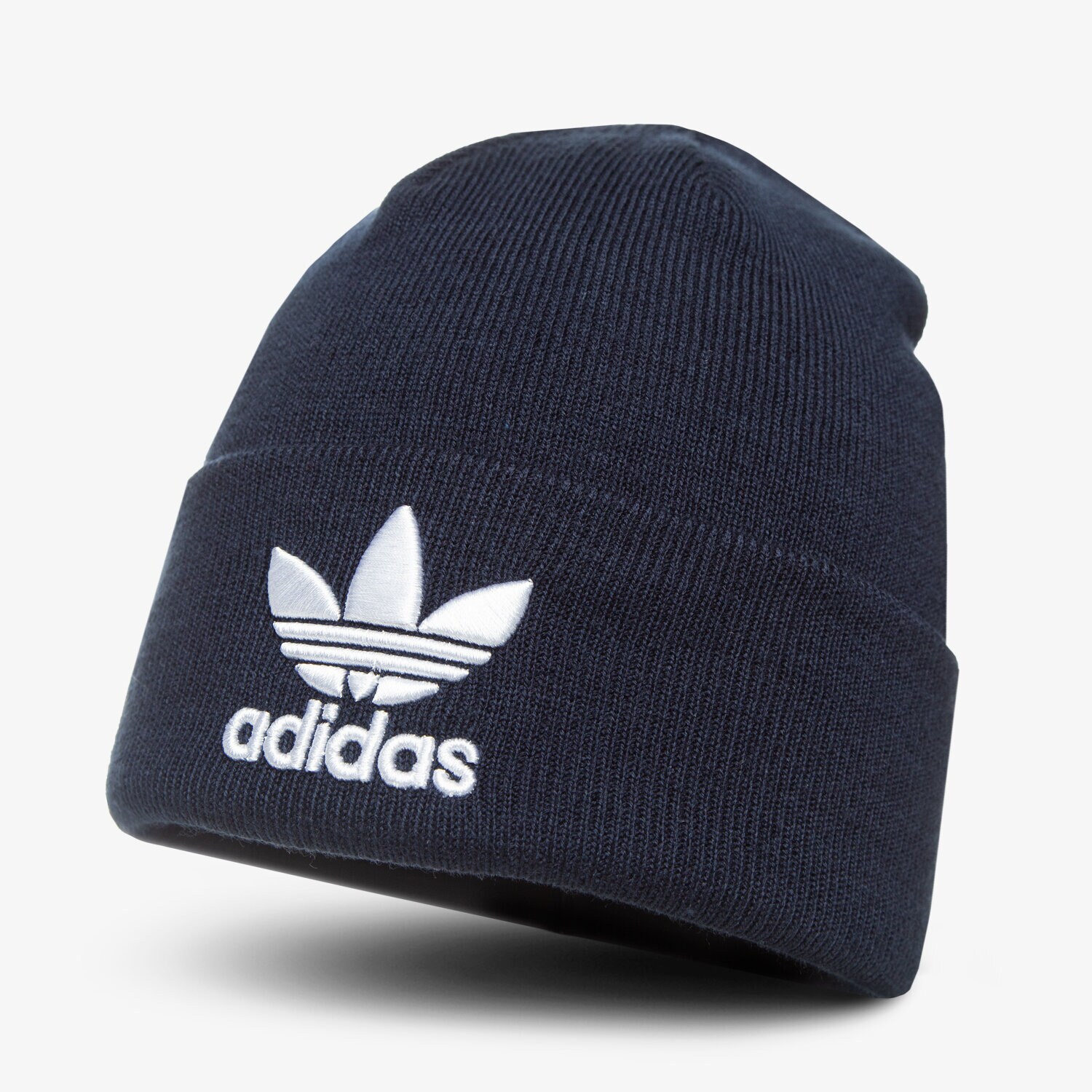 Czapka zimowa dla dzieci ADIDAS CZAPKA ZIMOWA TREFOIL BEANIE BK7639 GRANATOWY