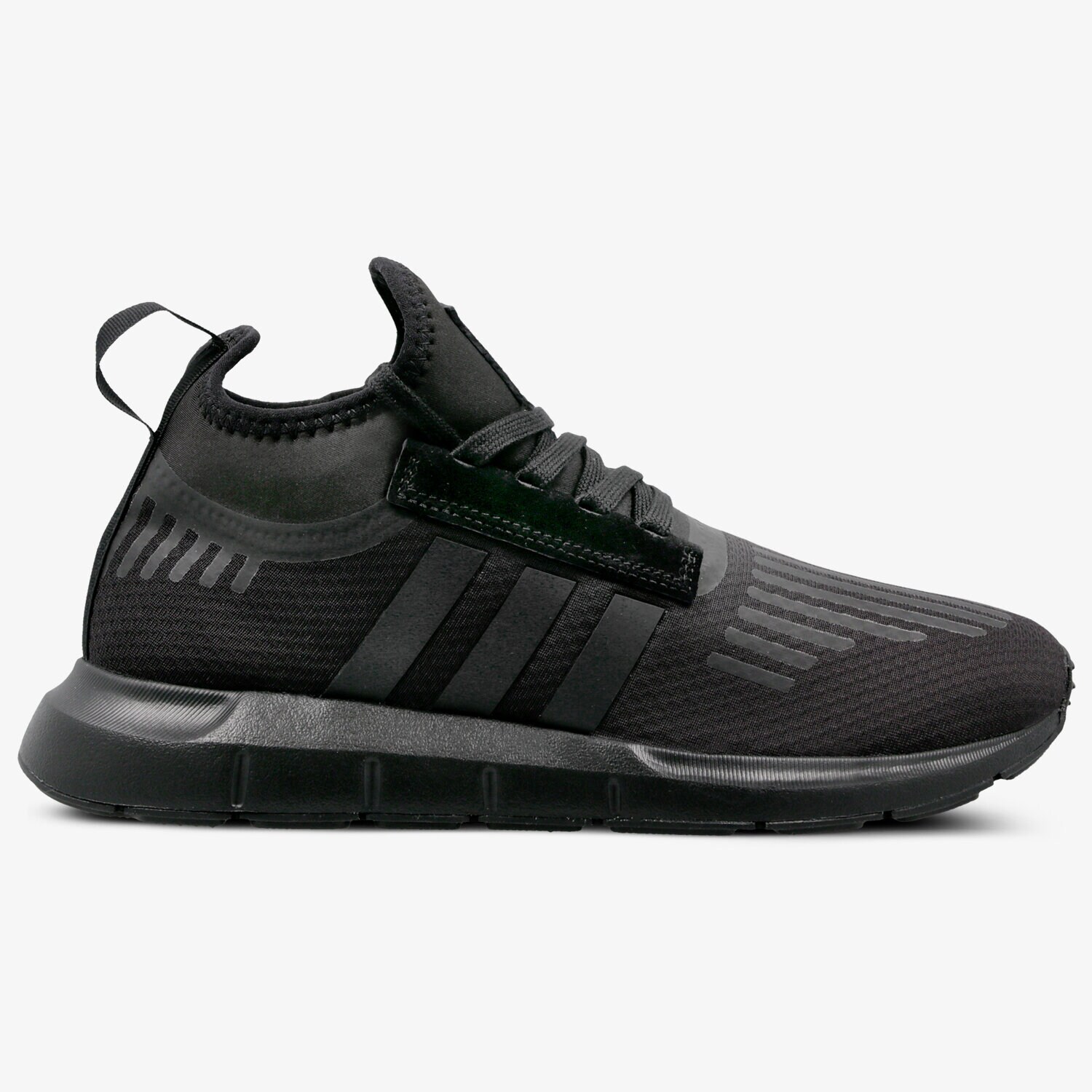 Buty sneakersy męskie ADIDAS SWIFT RUN BARRIER B42233 CZARNY