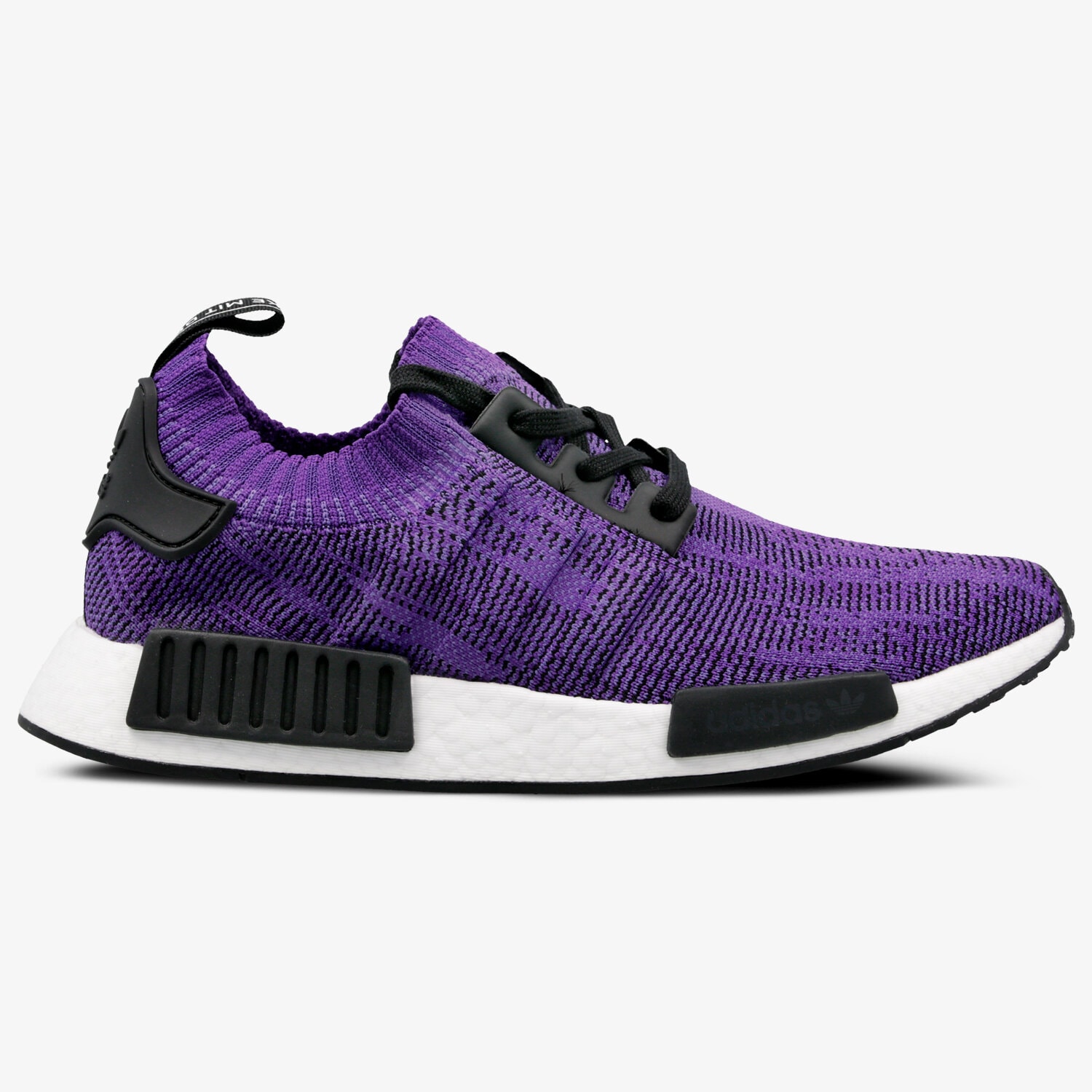 Buty sneakersy męskie ADIDAS NMD_R1 PK B37627 FIOLETOWY