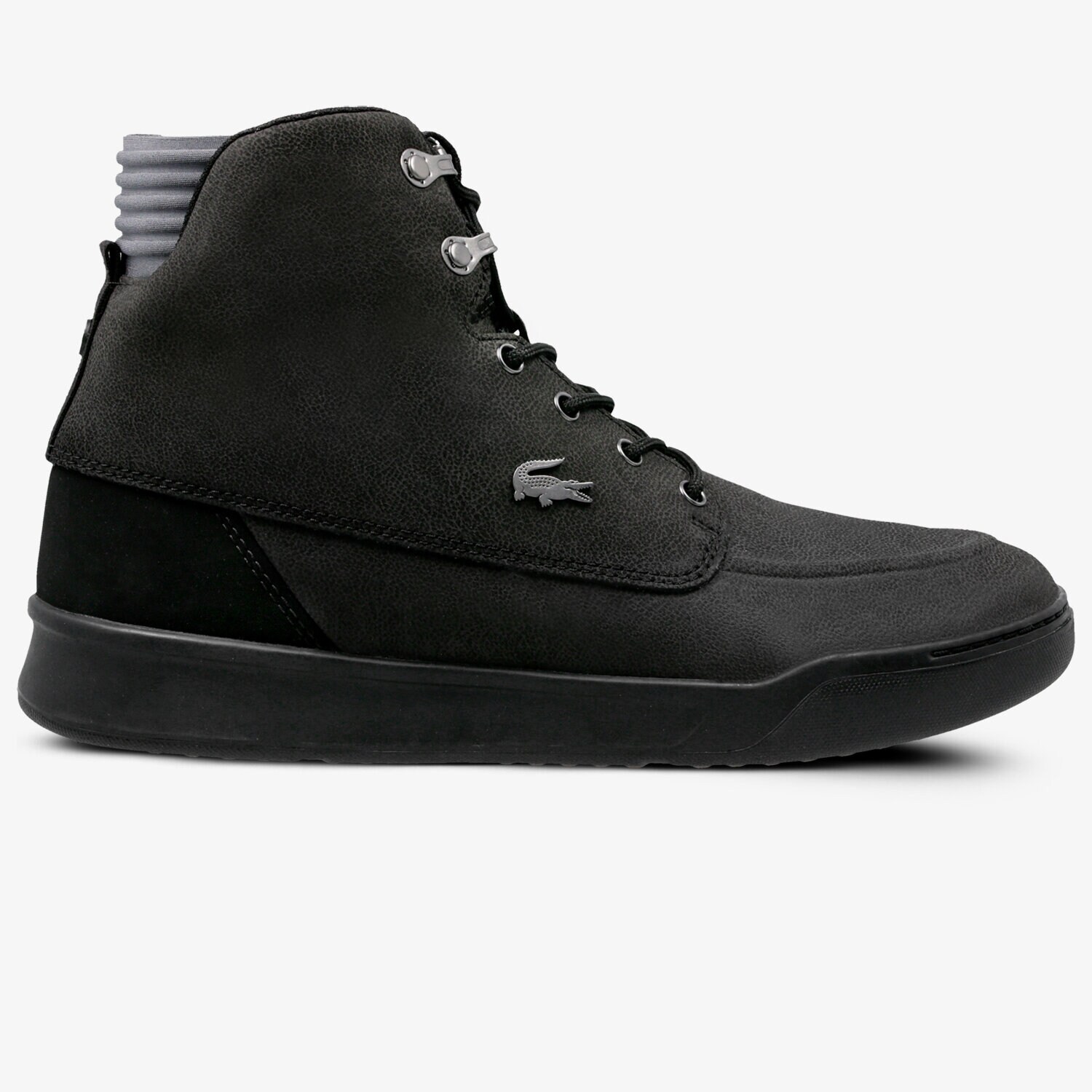 Buty sneakersy męskie LACOSTE EXPLORATEUR TECH HI3181 736CAM0034237 CZARNY