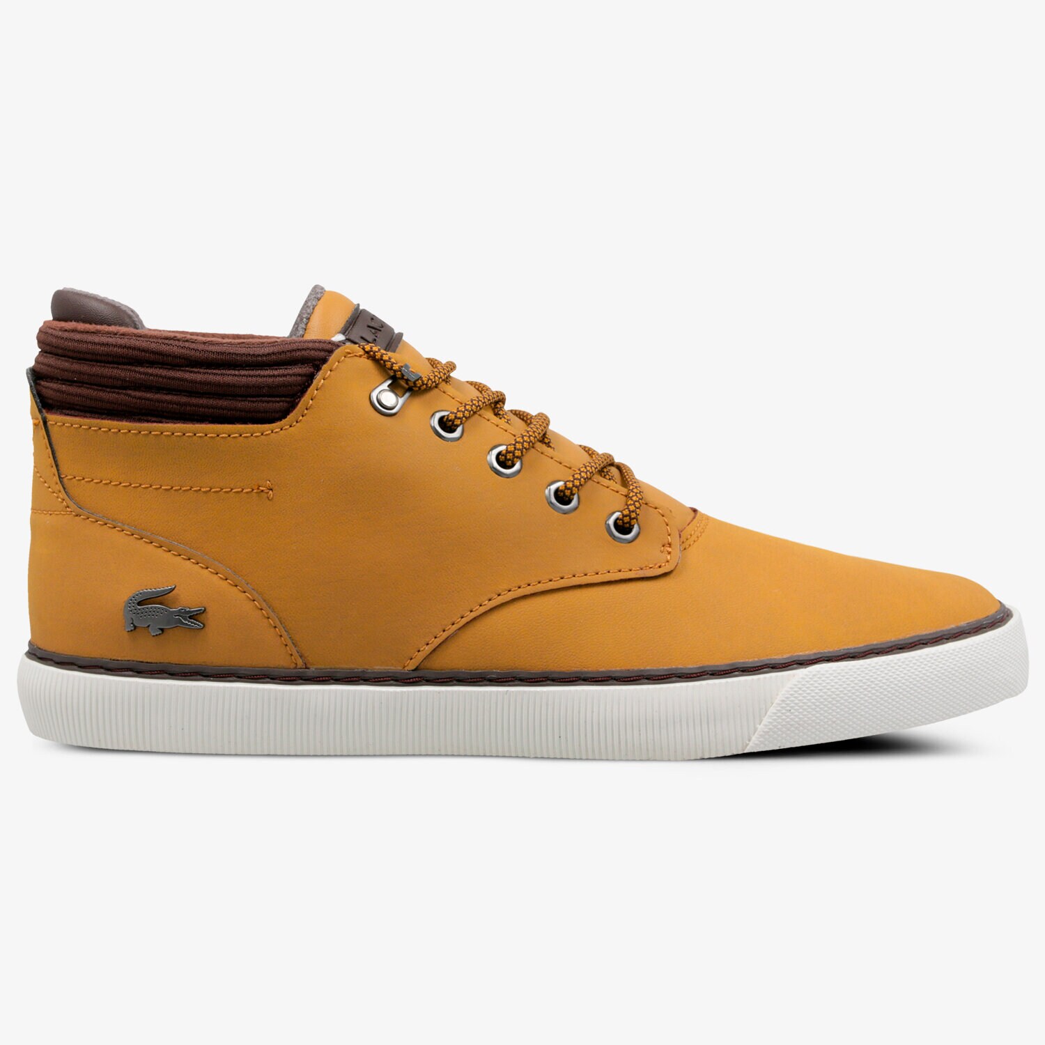 Buty sneakersy męskie LACOSTE ESPARRE WINTER C 318 3 736CAM002251W BRĄZOWY