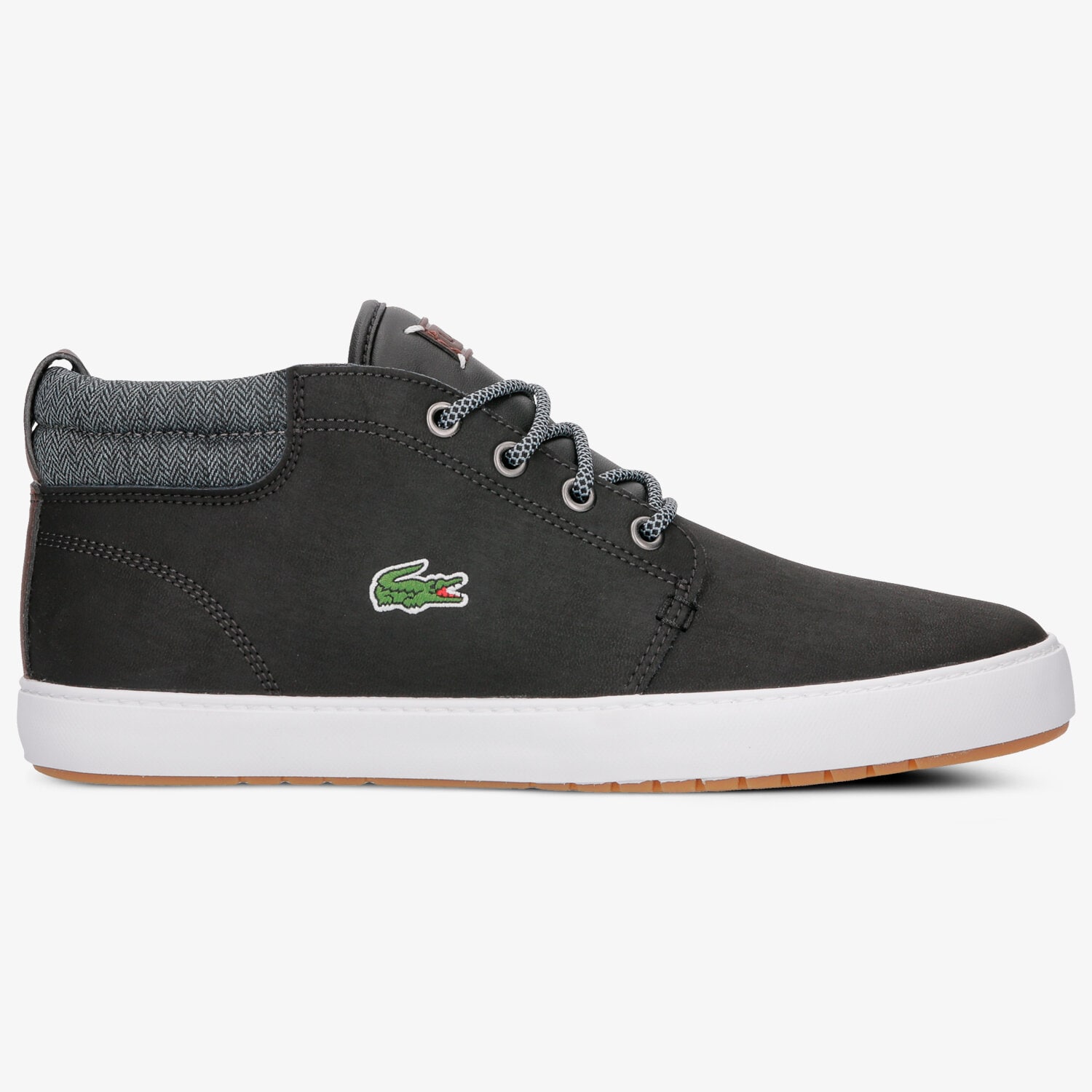 Buty sneakersy męskie LACOSTE AMPTHILL TERRA 318 1 736CAM0005231 CZARNY