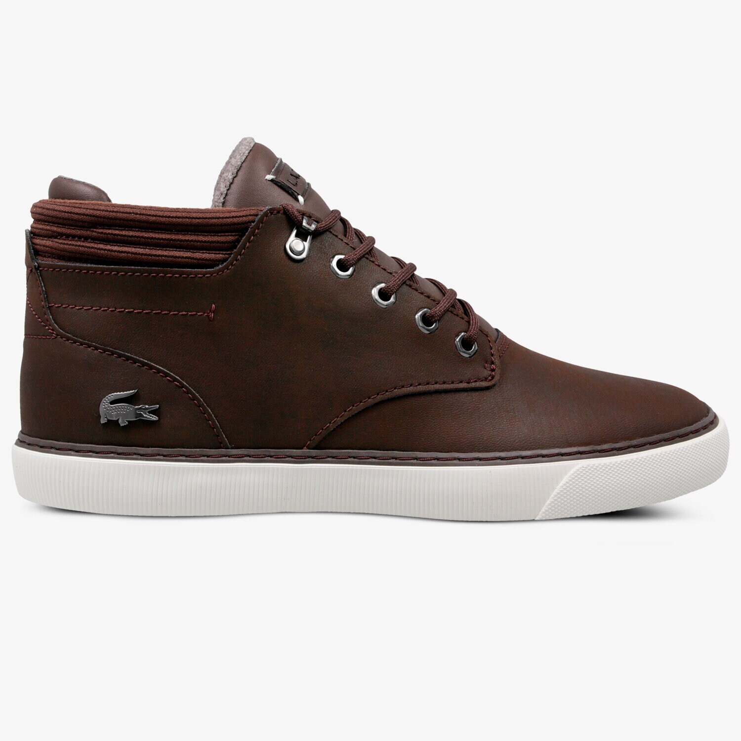 Buty sneakersy męskie LACOSTE ESPARRE WINTER C 318 3 736CAM00222E2 BRĄZOWY