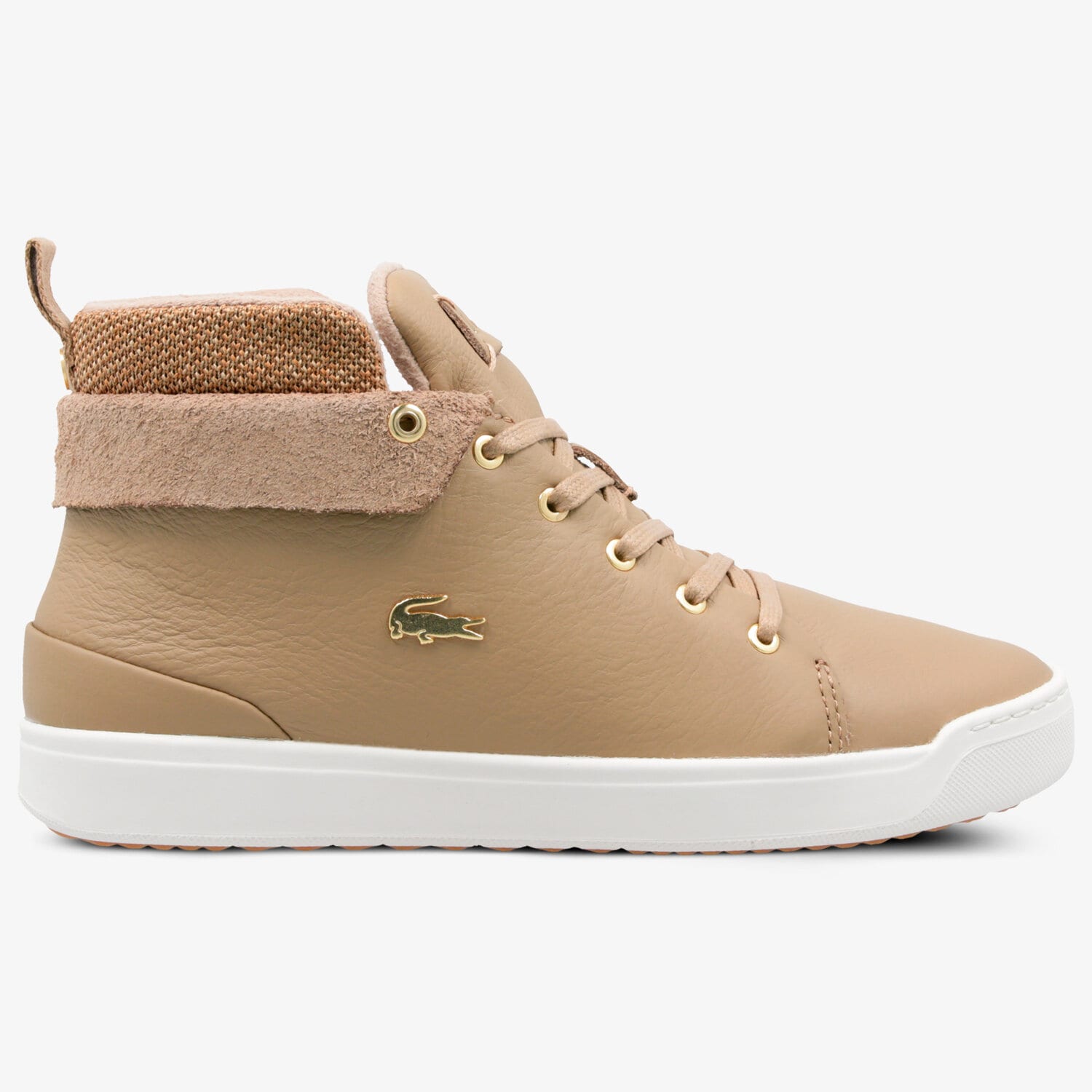 Damskie trampki, tenisówki LACOSTE EXPLORATEUR CLASSIC 318 1 736CAW0005AD6 BEŻOWY