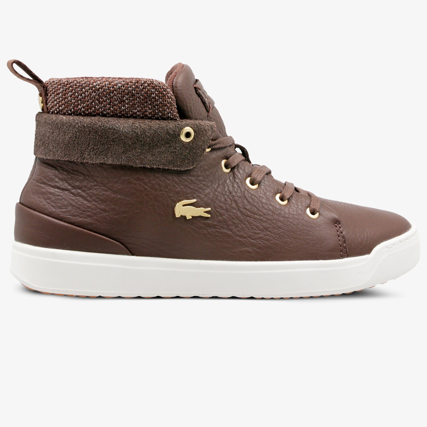 Damskie trampki, tenisówki LACOSTE EXPLORATEUR CLASSIC 318 1 736CAW00052C3 BRĄZOWY