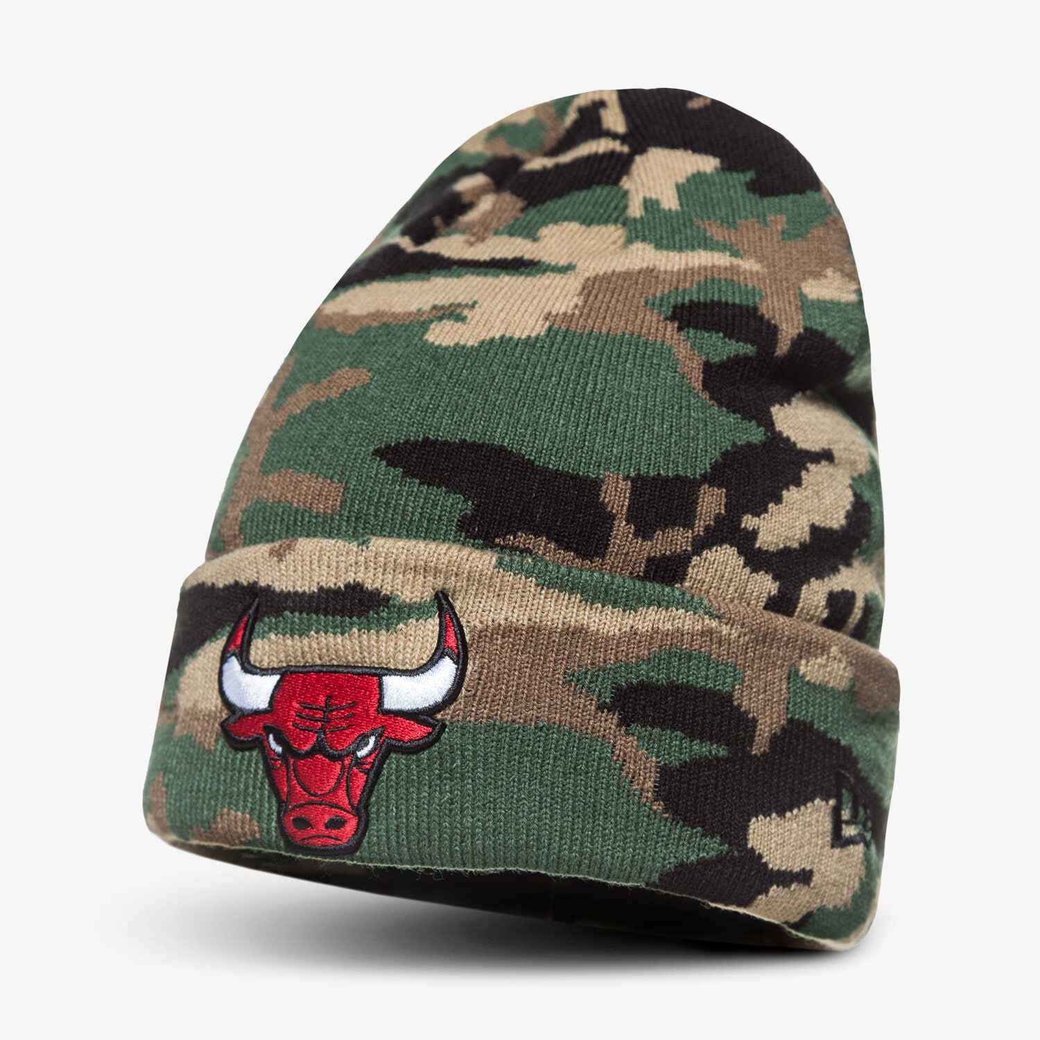 Czapka zimowa męska NEW ERA CZAPKA ZIMOWA CAMO KNIT CHICAGO BULLS CHICAGO BULLS 80635849 MULTICOLOR