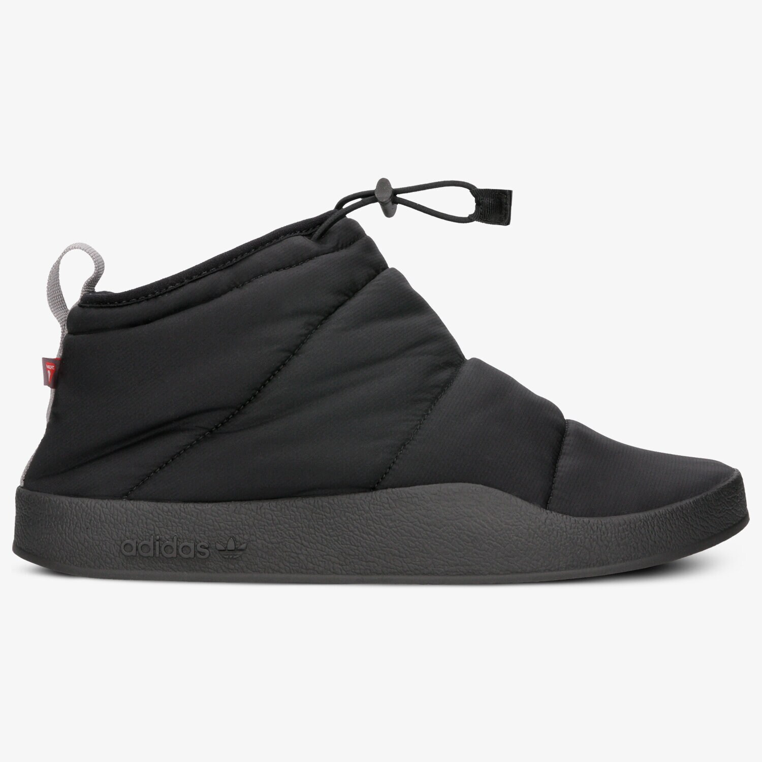 Buty zimowe sportowe męskie ADIDAS ADILETTE PRIMA B41744 CZARNY